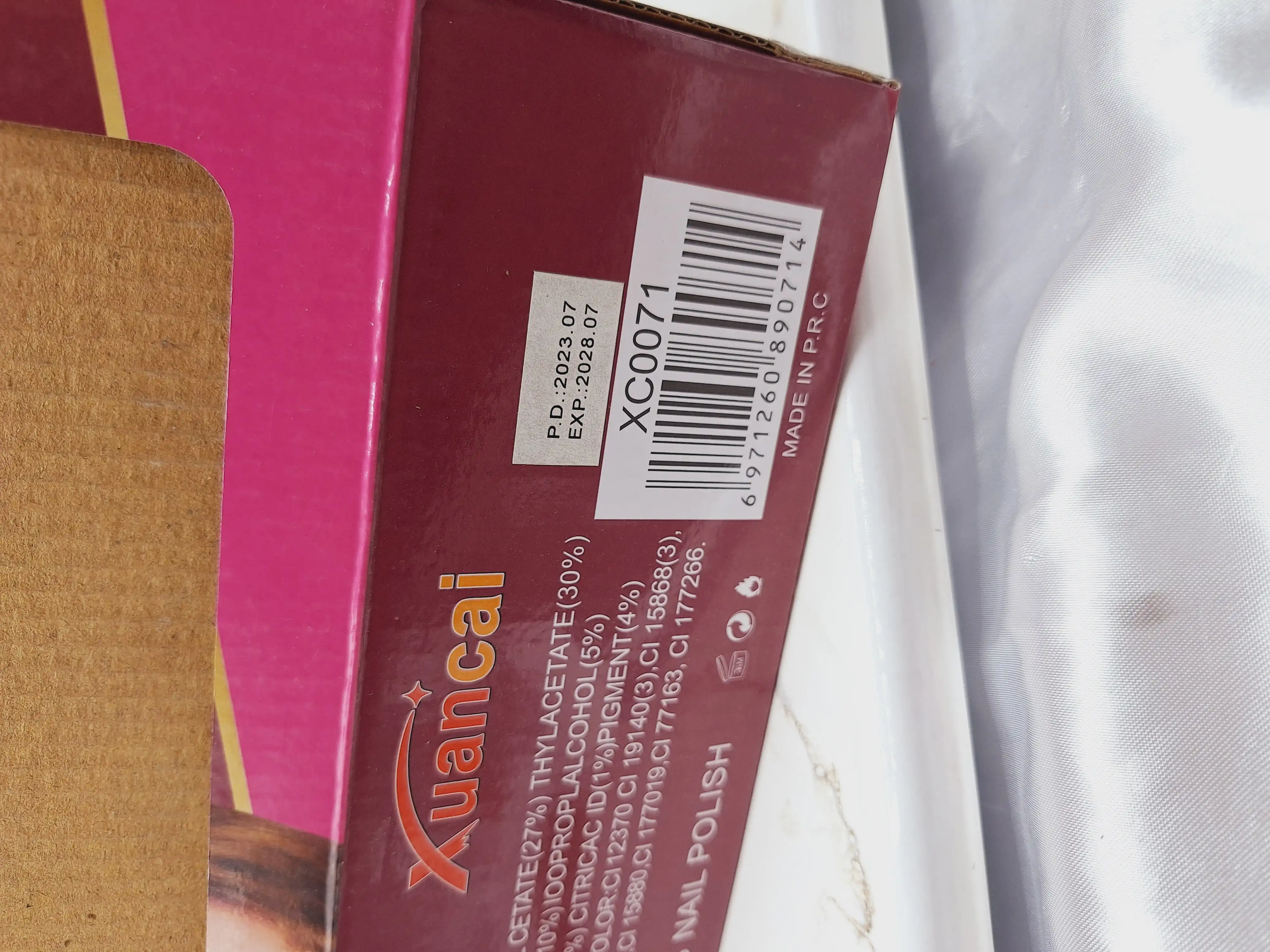 لاک ناخن برند Xuancal کد XC0071