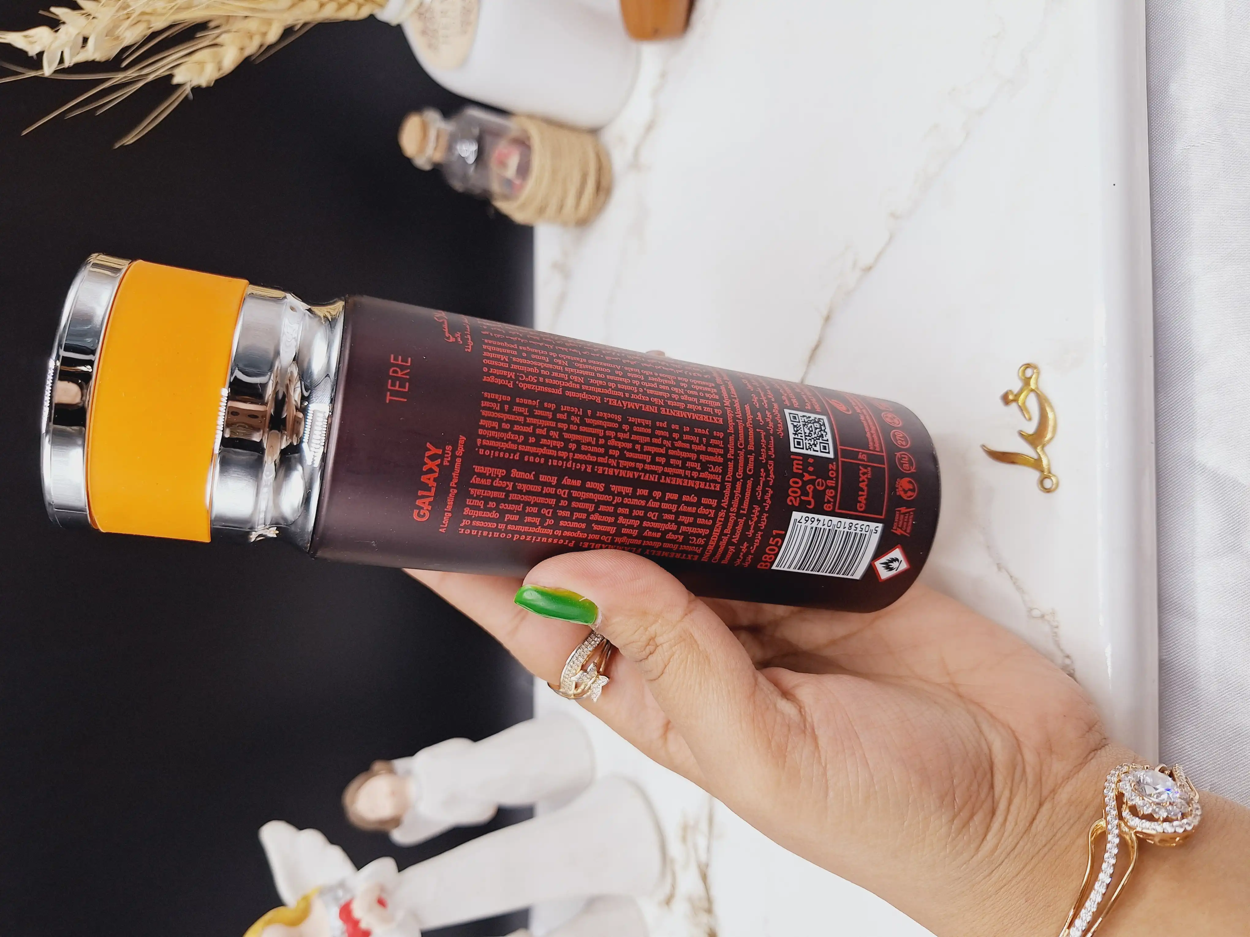 اسپری خوشبو کننده مردانه TERE برند گلکسی GALAXY کد B8051