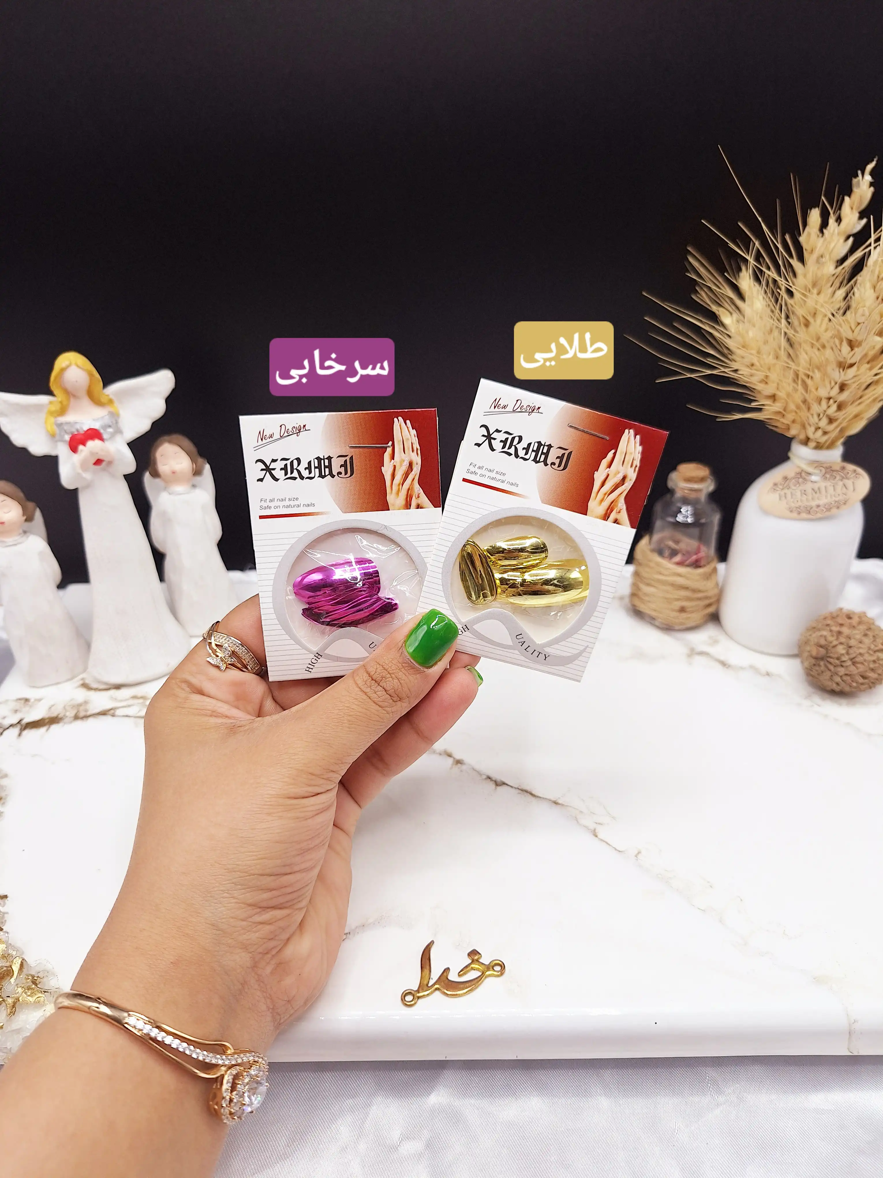 ناخن مصنوعی هلوگرامی برند New Design