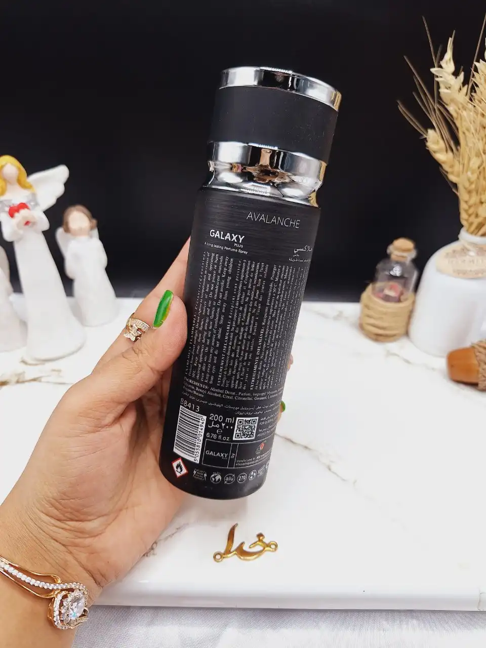 اسپری خوشبو کننده مردانه AVALANCHE برند گلکسی GALAXY کد B8413