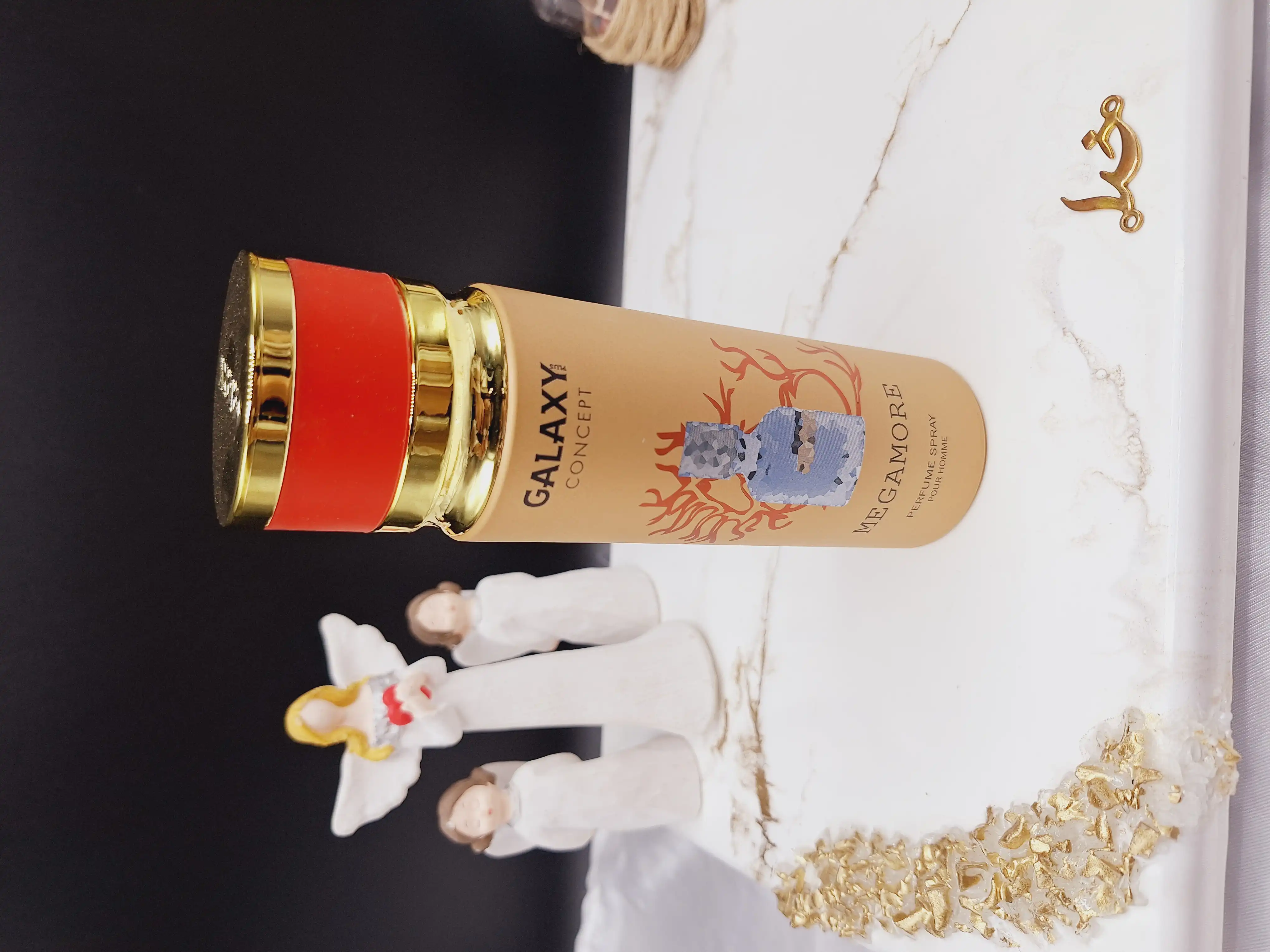 اسپری خوشبو کننده مردانه MEGAMORE برند گلکسی GALAXY کد B9995