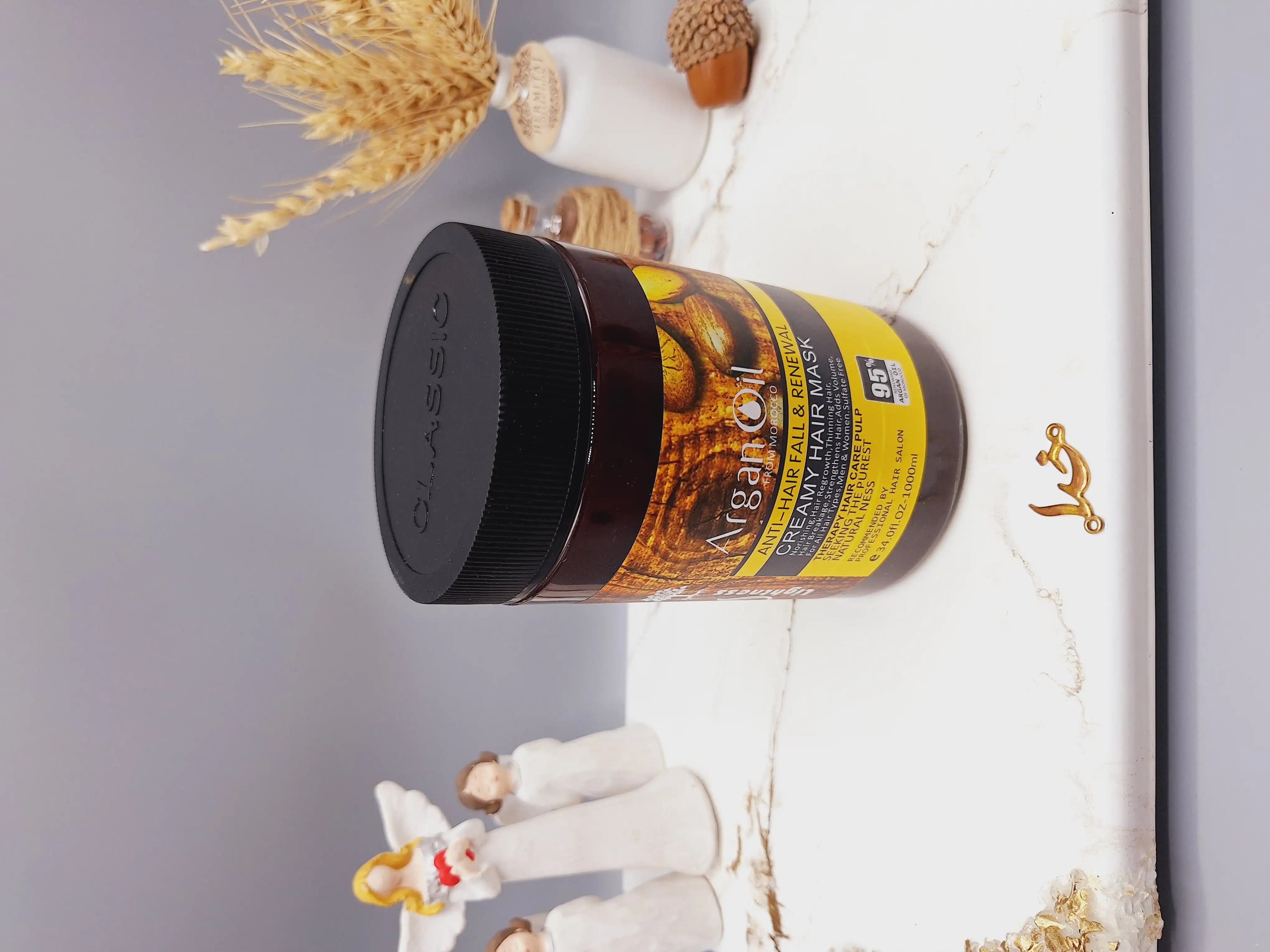 ماسک مو آرگان کراتینه اصلی مراکشی ساخت اسلواکی لایتنس 900 میل 95% ARGAN OIL (بدون جعبه)