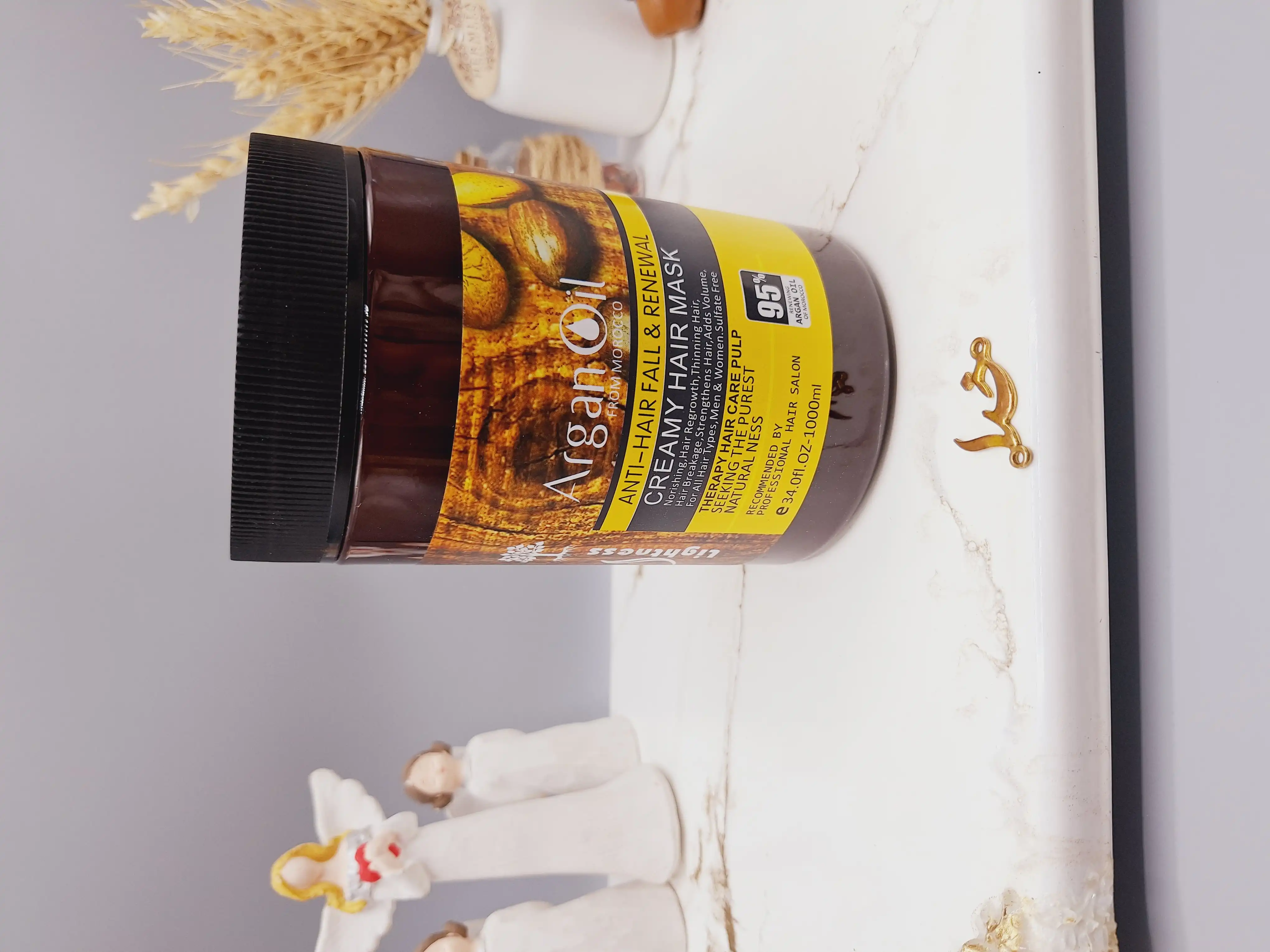 ماسک مو آرگان کراتینه اصلی مراکشی ساخت اسلواکی لایتنس 900 میل 95% ARGAN OIL (بدون جعبه)