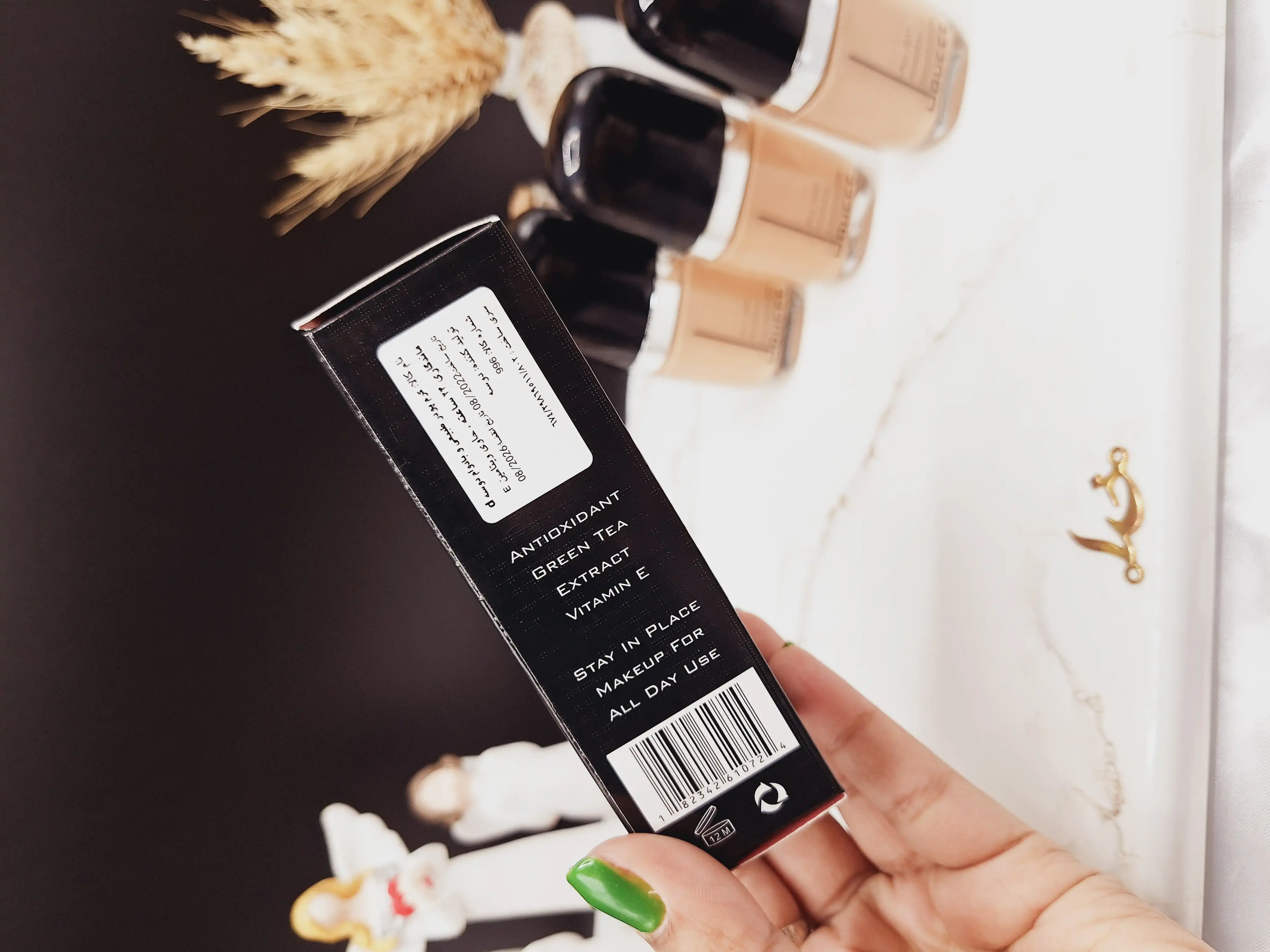 کرم پودر حاوی ویتامین E طبیعی بیضی میکاپ JOUCCE