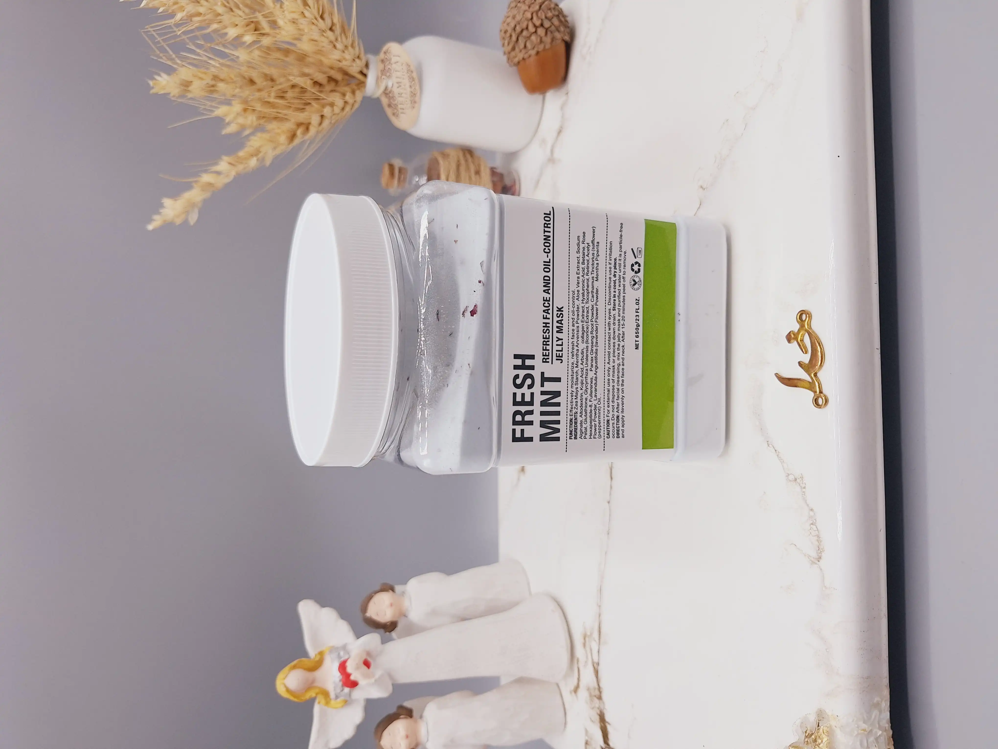 ماسک هیدروژلی نعنا 650 گرمی FRESH MINT ساخت چین