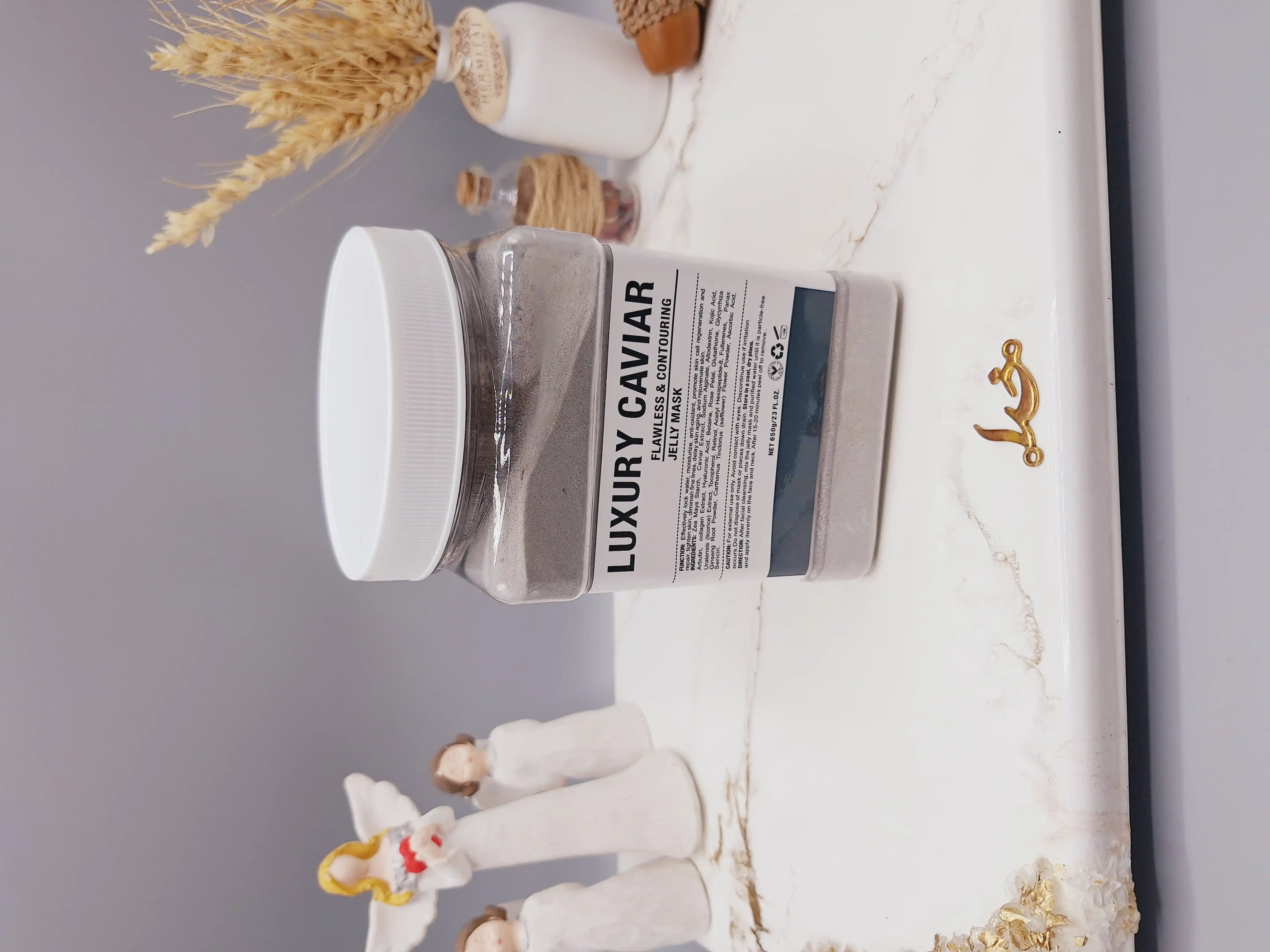 ماسک هیدروژلی خاویار 650 گرمی LUXURY CAVIAR ساخت چین