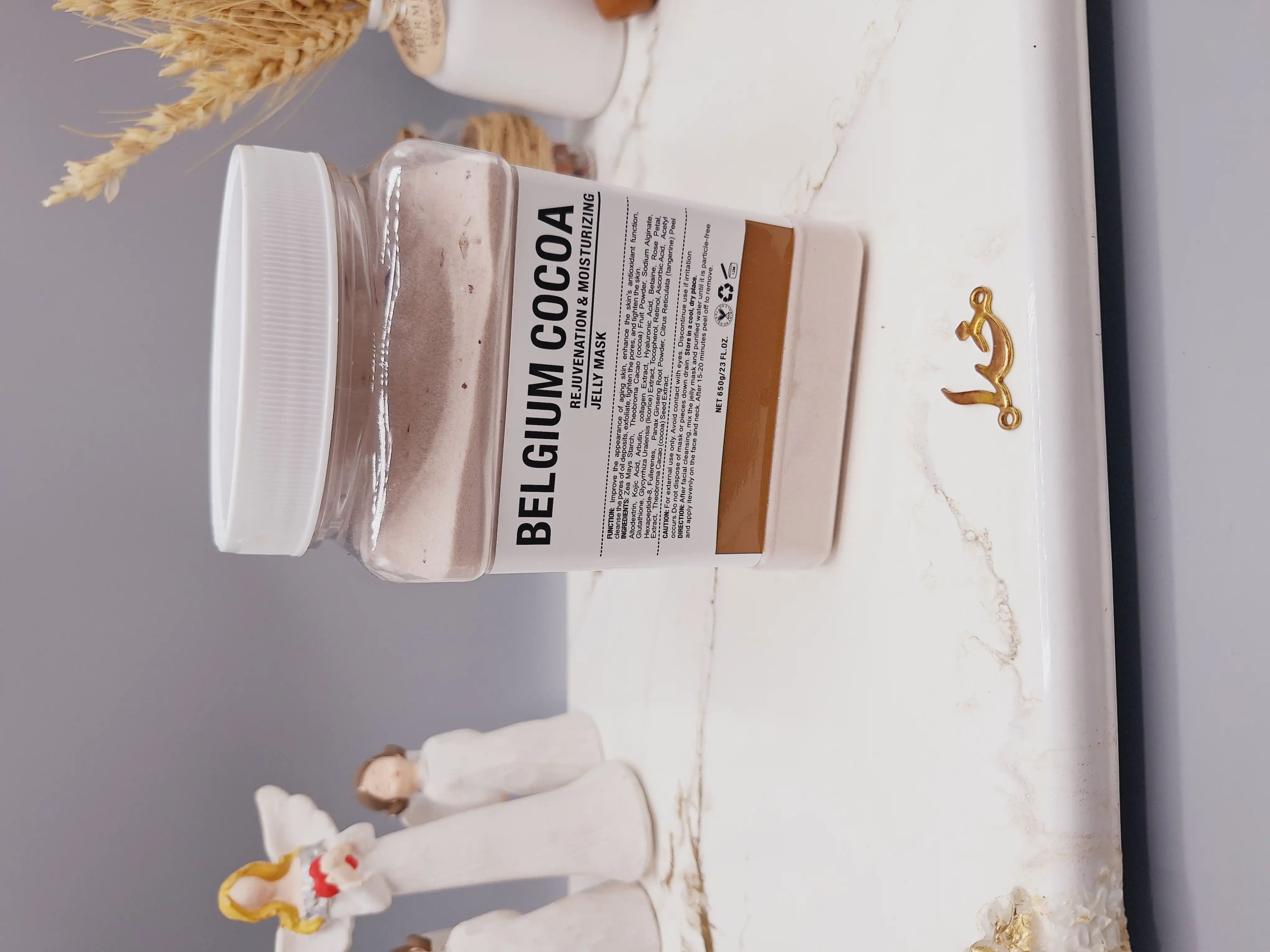 ماسک هیدروژلی کاکائو 650 گرمی BELGIUM COCOA ساخت چین