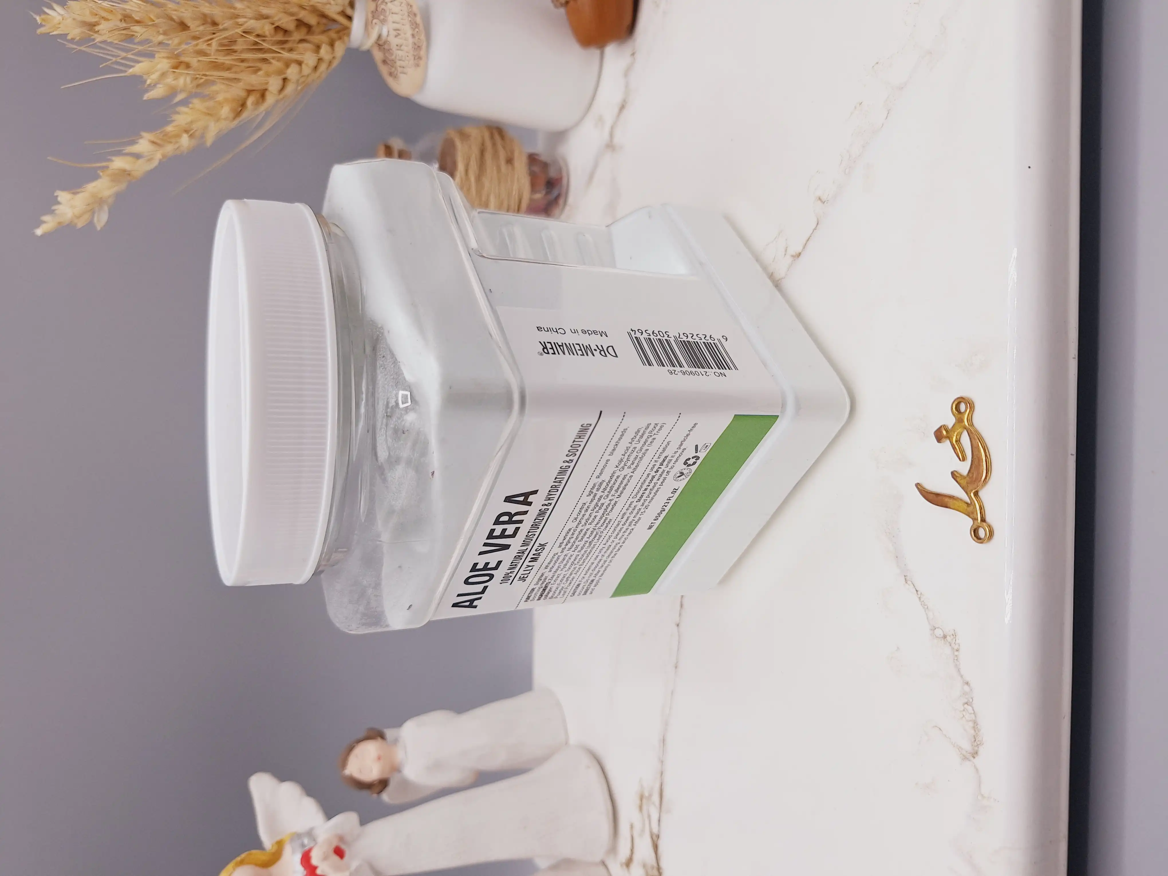 ماسک هیدروژلی آلوئه ورا 650 گرمی ALOE VERA ساخت چین