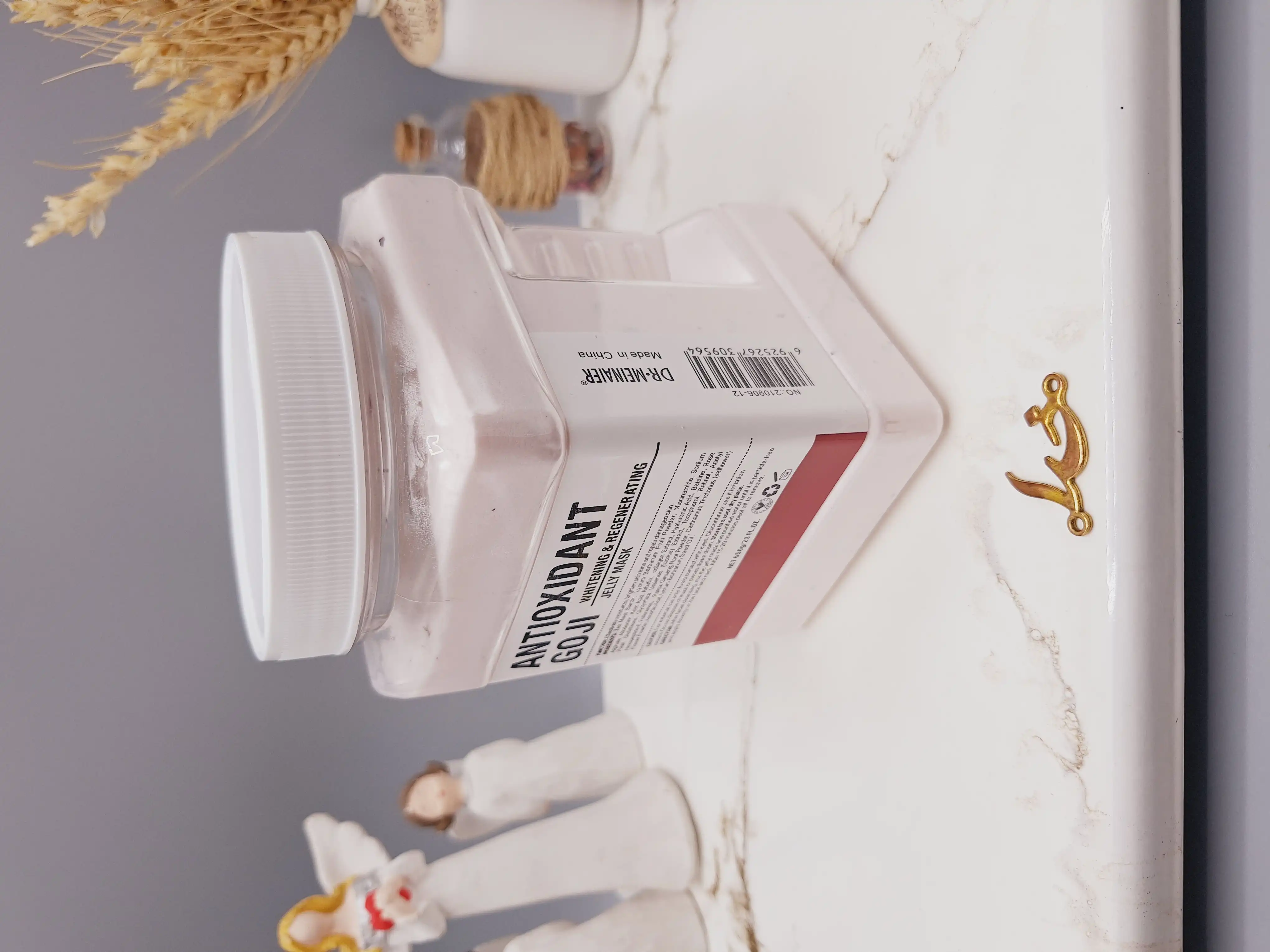 ماسک هیدروژلی آنتی اکسیدان گوجه 650 گرمی ANTIOXIDANT GOJI ساخت چین