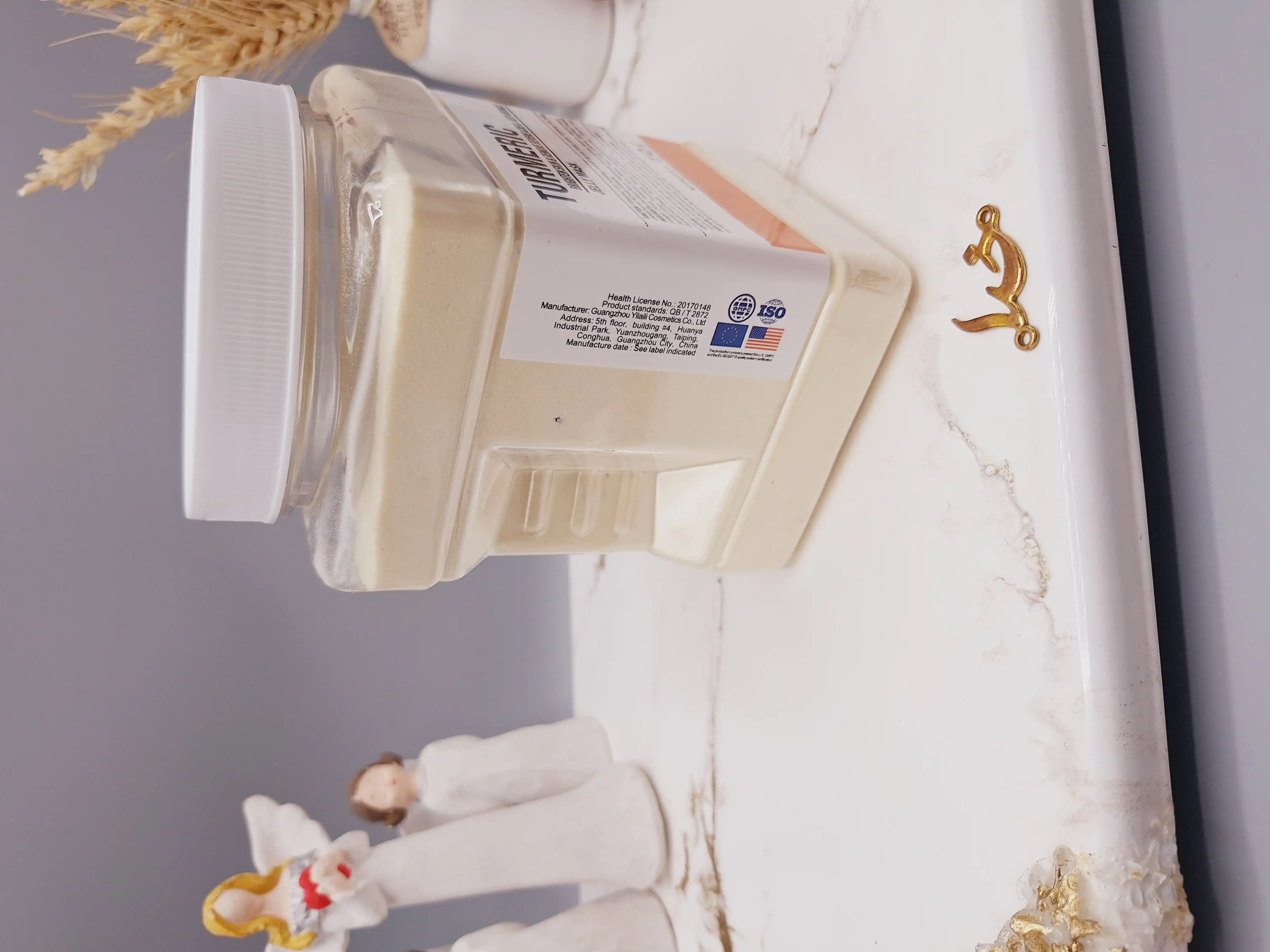 ماسک هیدروژلی زردچوبه 650 گرمی TURMERIC ساخت چین