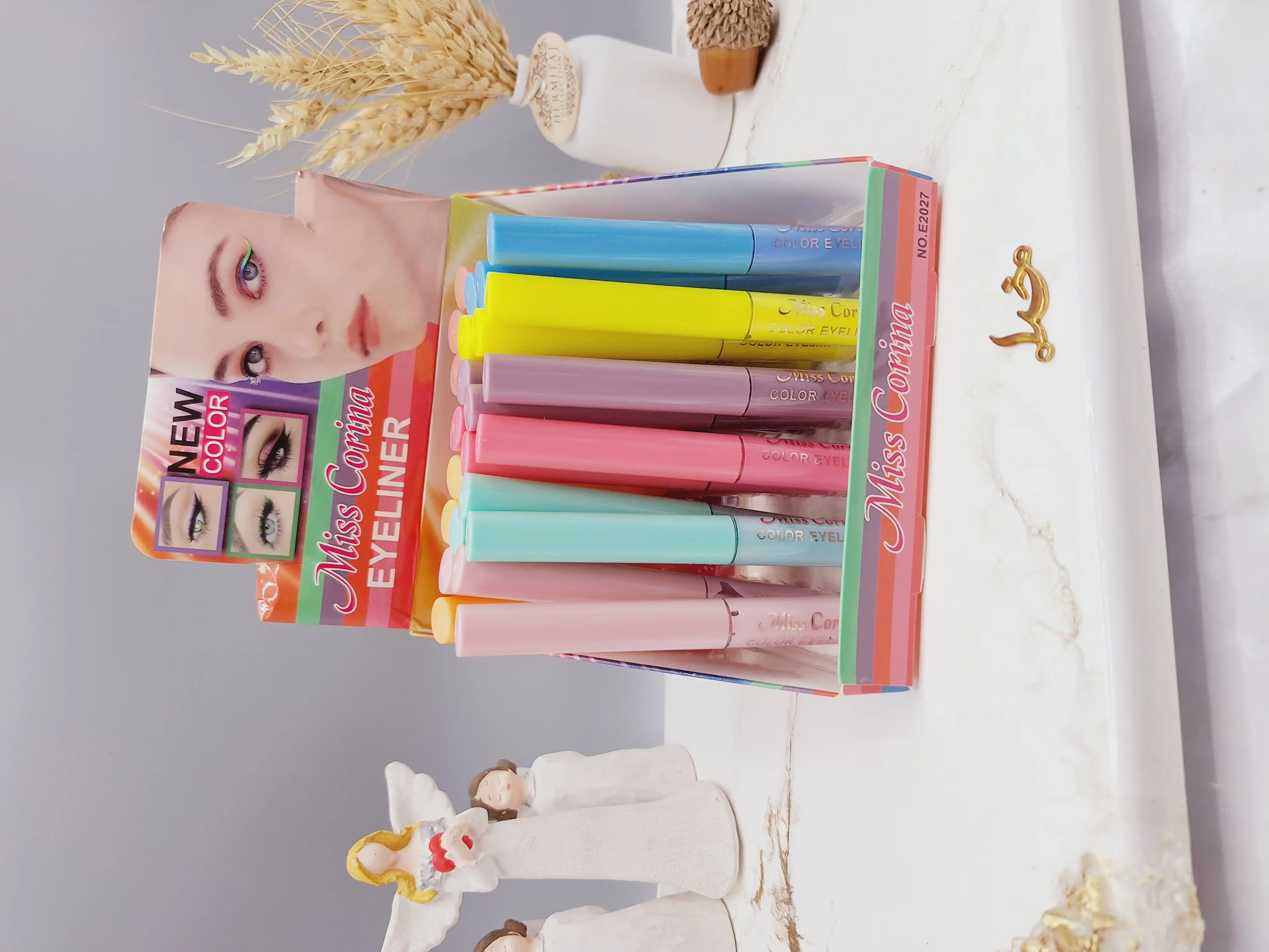 خط چشم مویی رنگی برند میس کورینا Miss Corina کد E2027