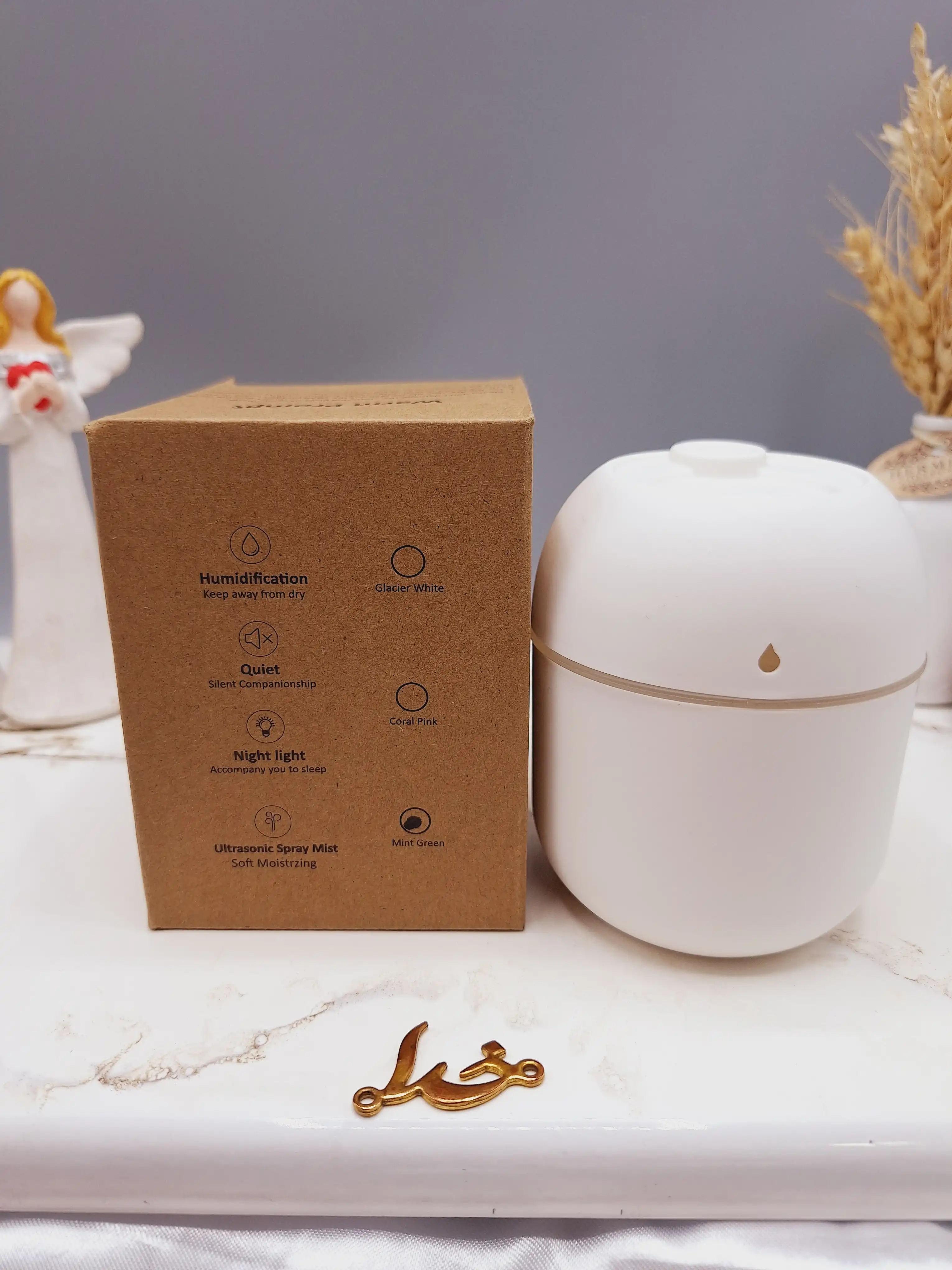 دستگاه بخور سرد همراه با نور هفت رنگ برند HUMIDIFIER