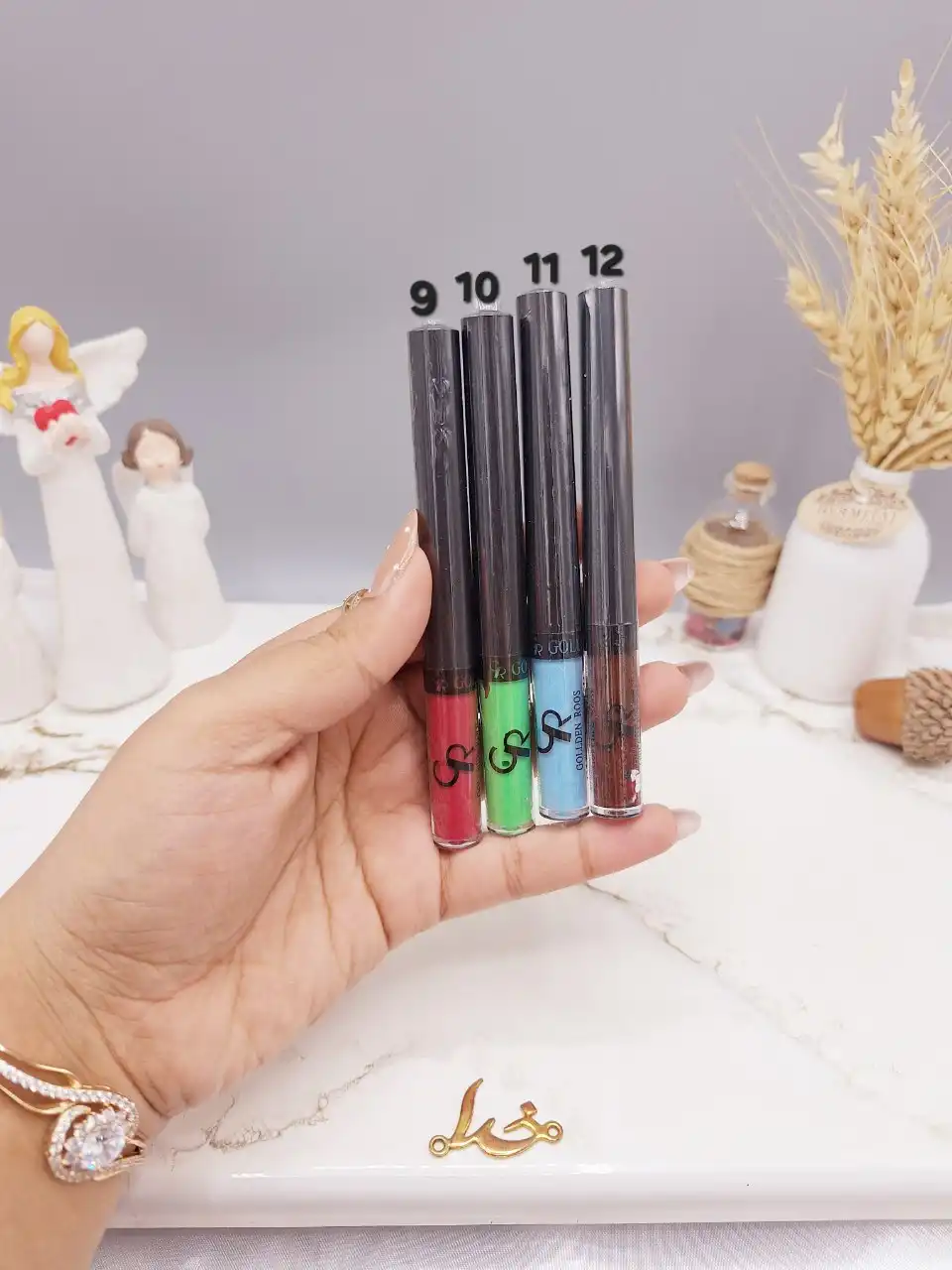 خط چشم مویی رنگی برند گلدن رز GOLLDE ROOS