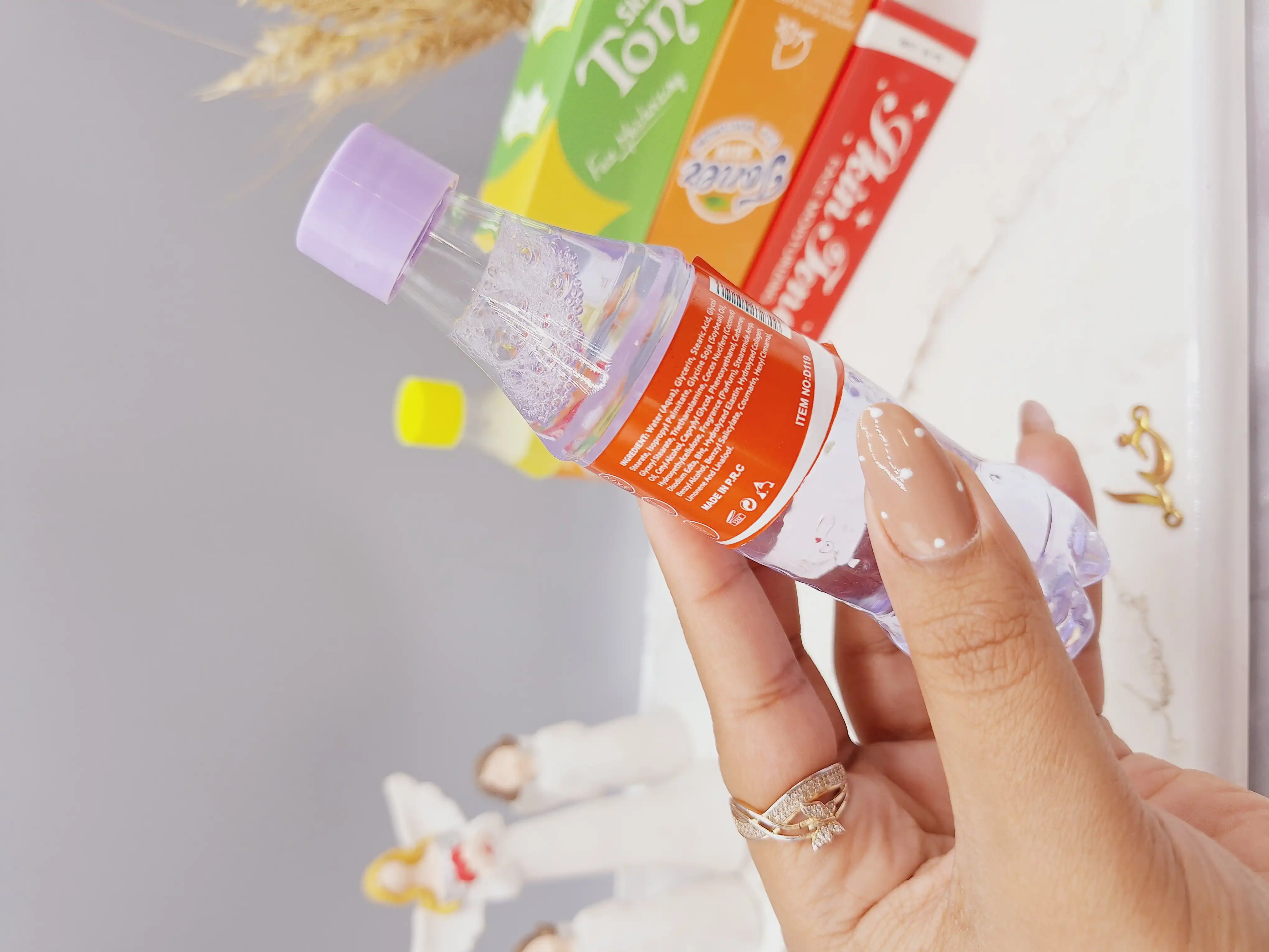 تونر صورت طرح نوشابه برند ریموکو Rimocoo کد D119