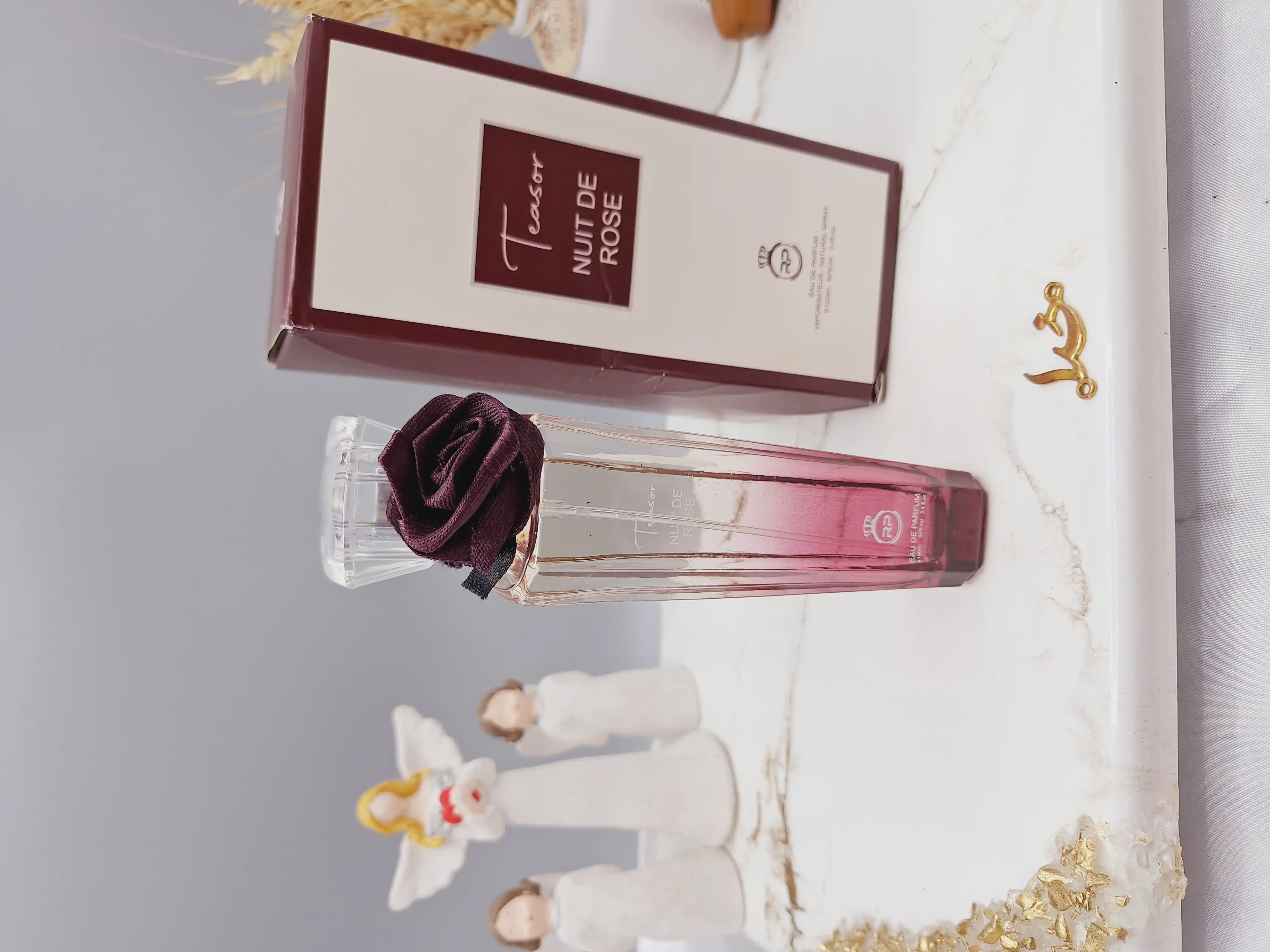 ادکلن زنانه  100 میل اماراتی برند Teasor NUIT DE ROSE کد E15M22