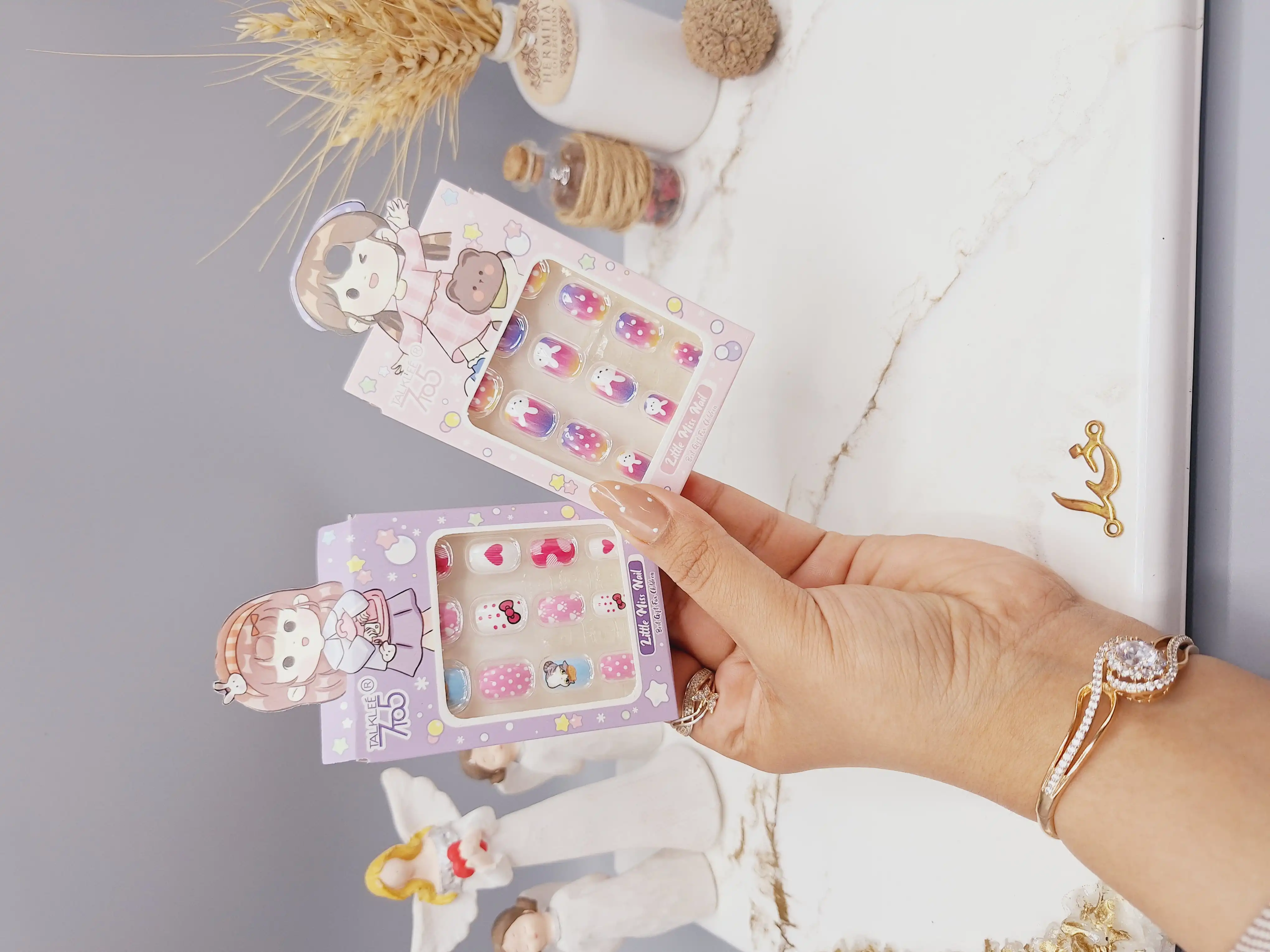 پک ناخن مصنوعی بچه گانه برند 7TO5 کد 0041