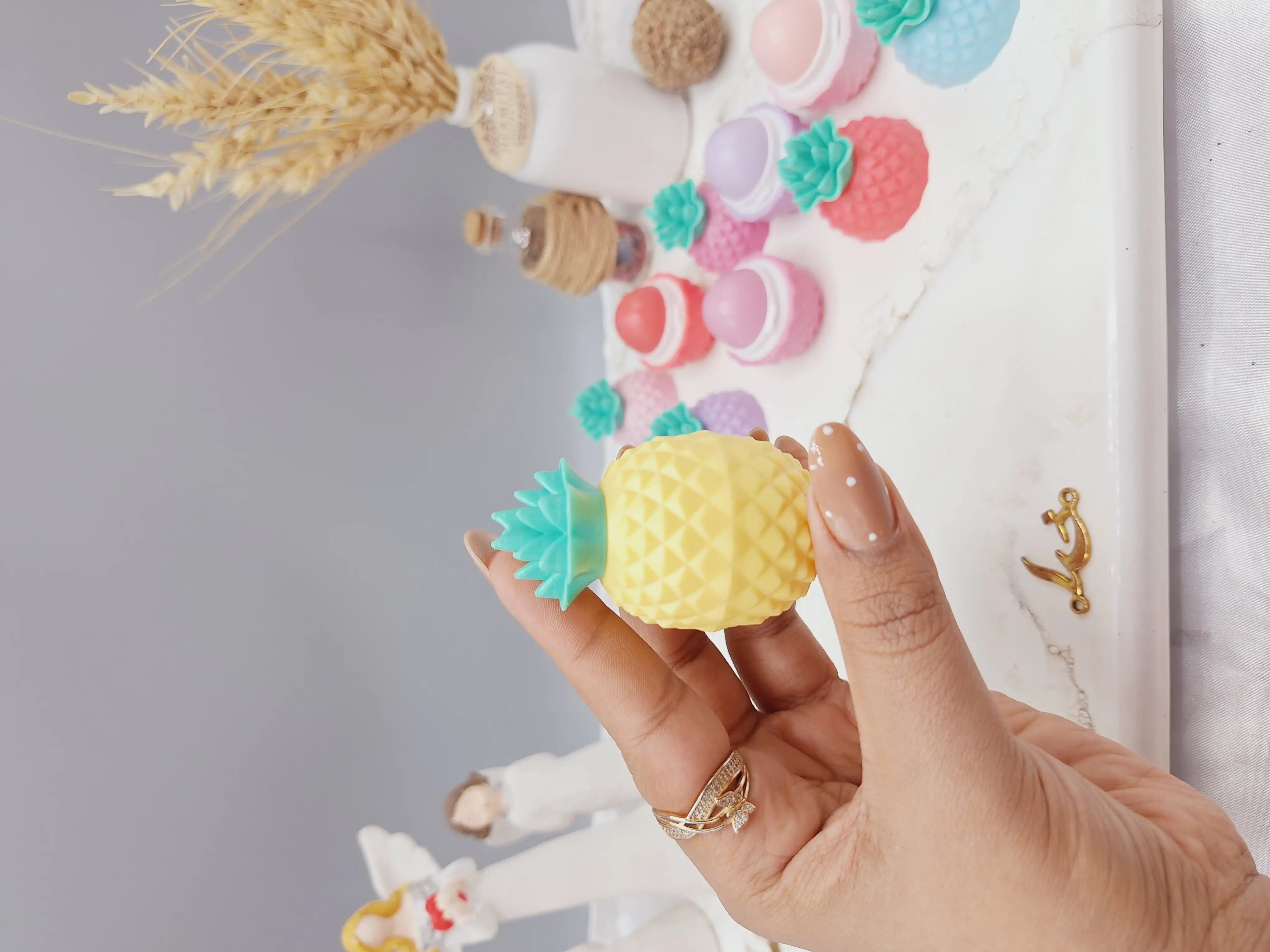 بالم لب طرح آناناس پولا آیلار Pola aylr کد LB_8036