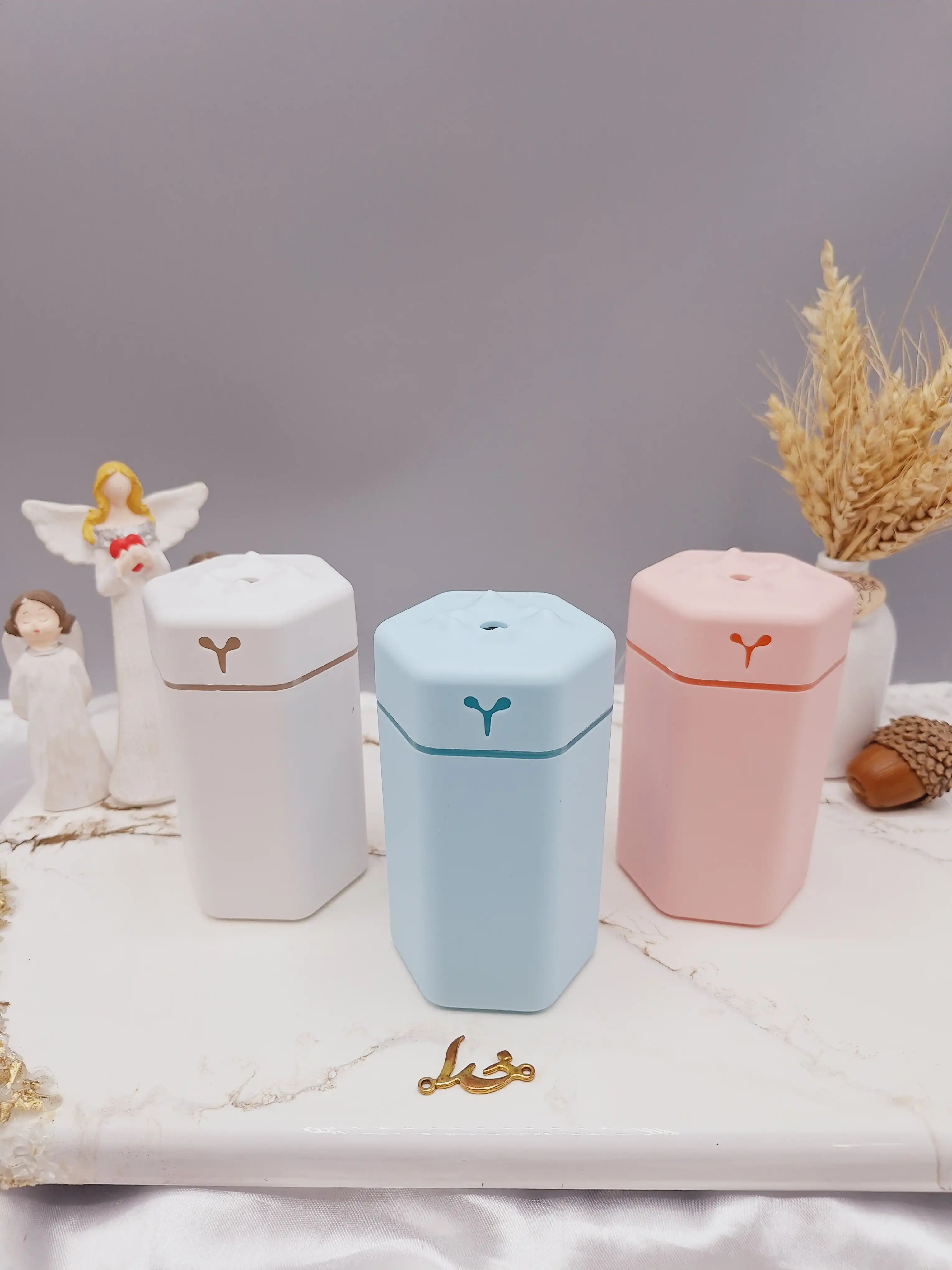 دستگاه بخور سرد دارای لامپ LED برند HUMIDIFIER
