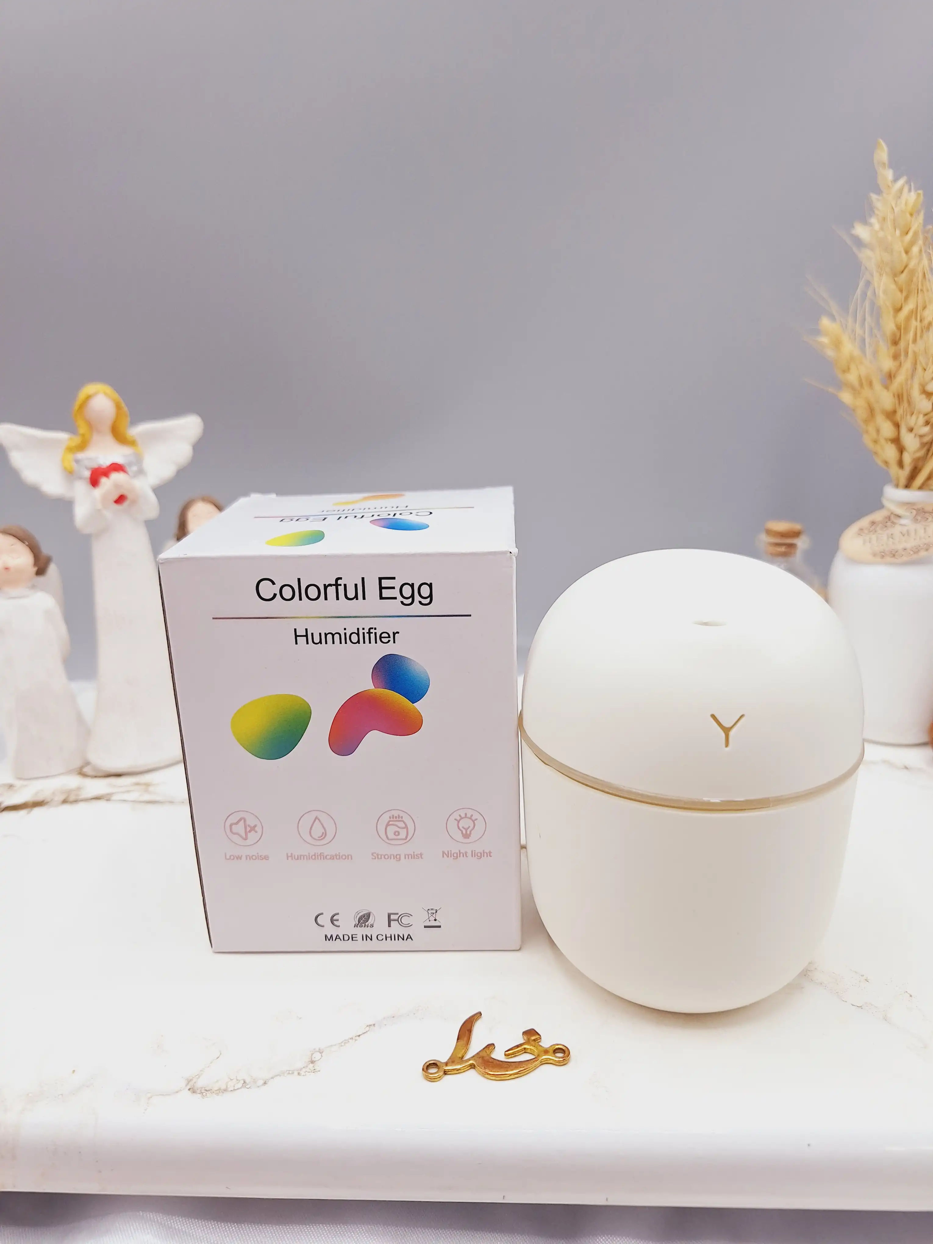 دستگاه بخور سرد مدل تخم مرغی Colorful Egg