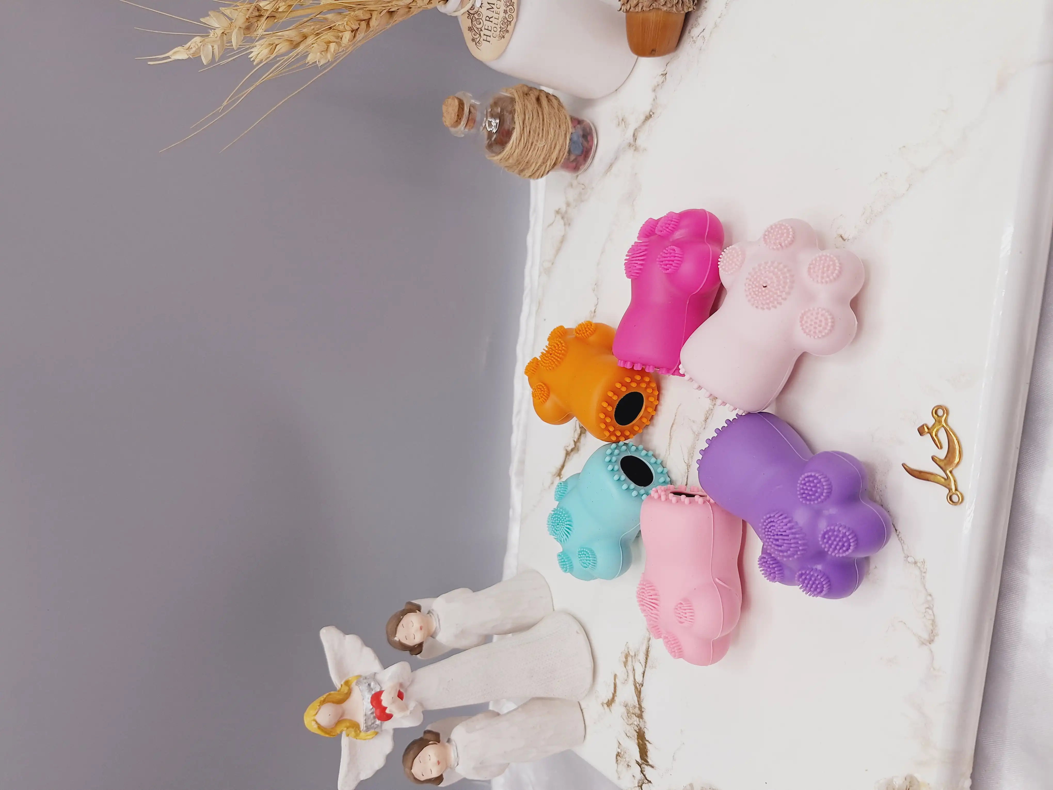 فیس براش سیلیکونی مدل پنجه گربه SWEET QUEEN کد SQ_888