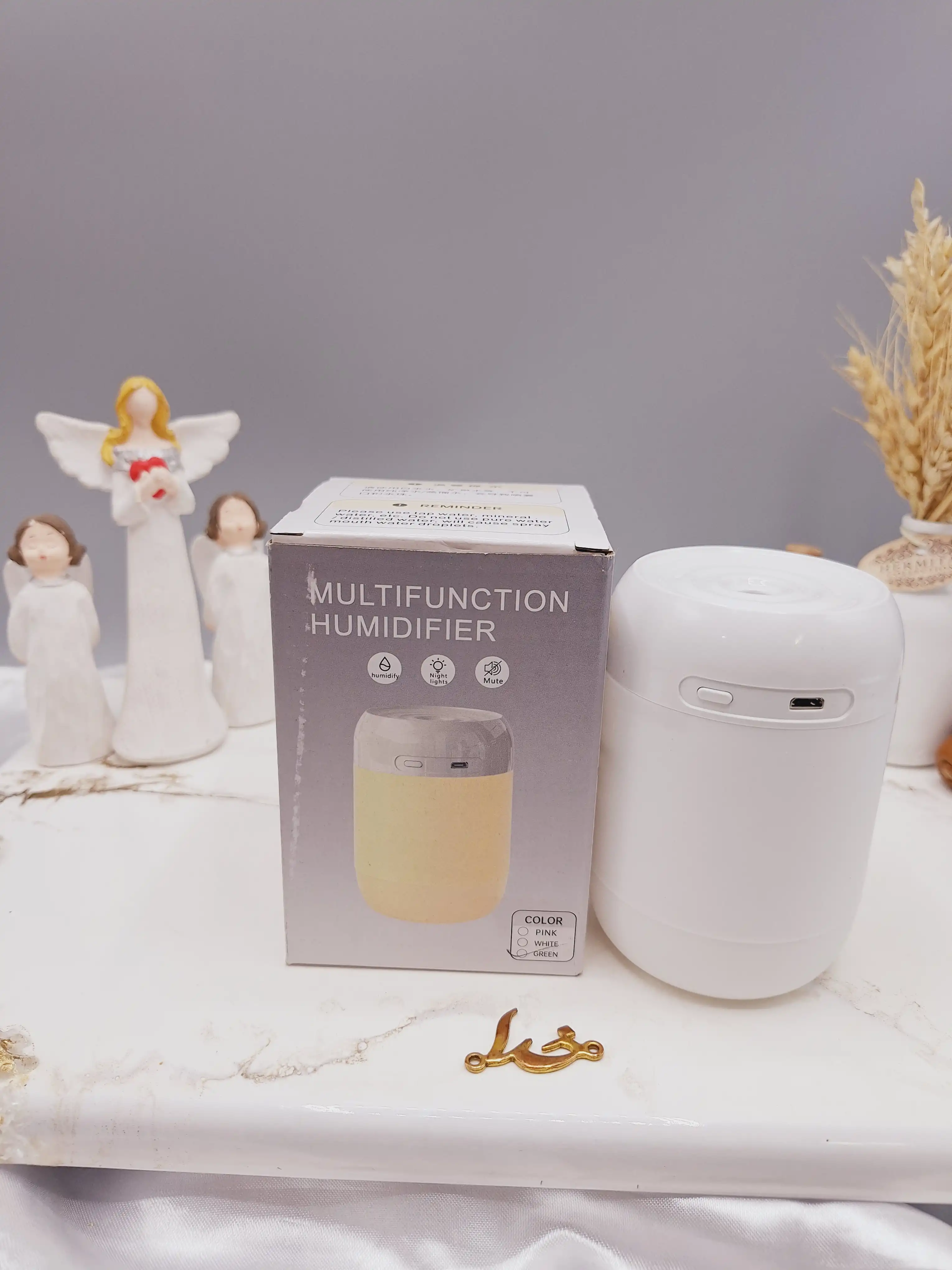 دستگاه بخور سرد همراه با چراغ خواب چند کاره MULTIFUNCTION