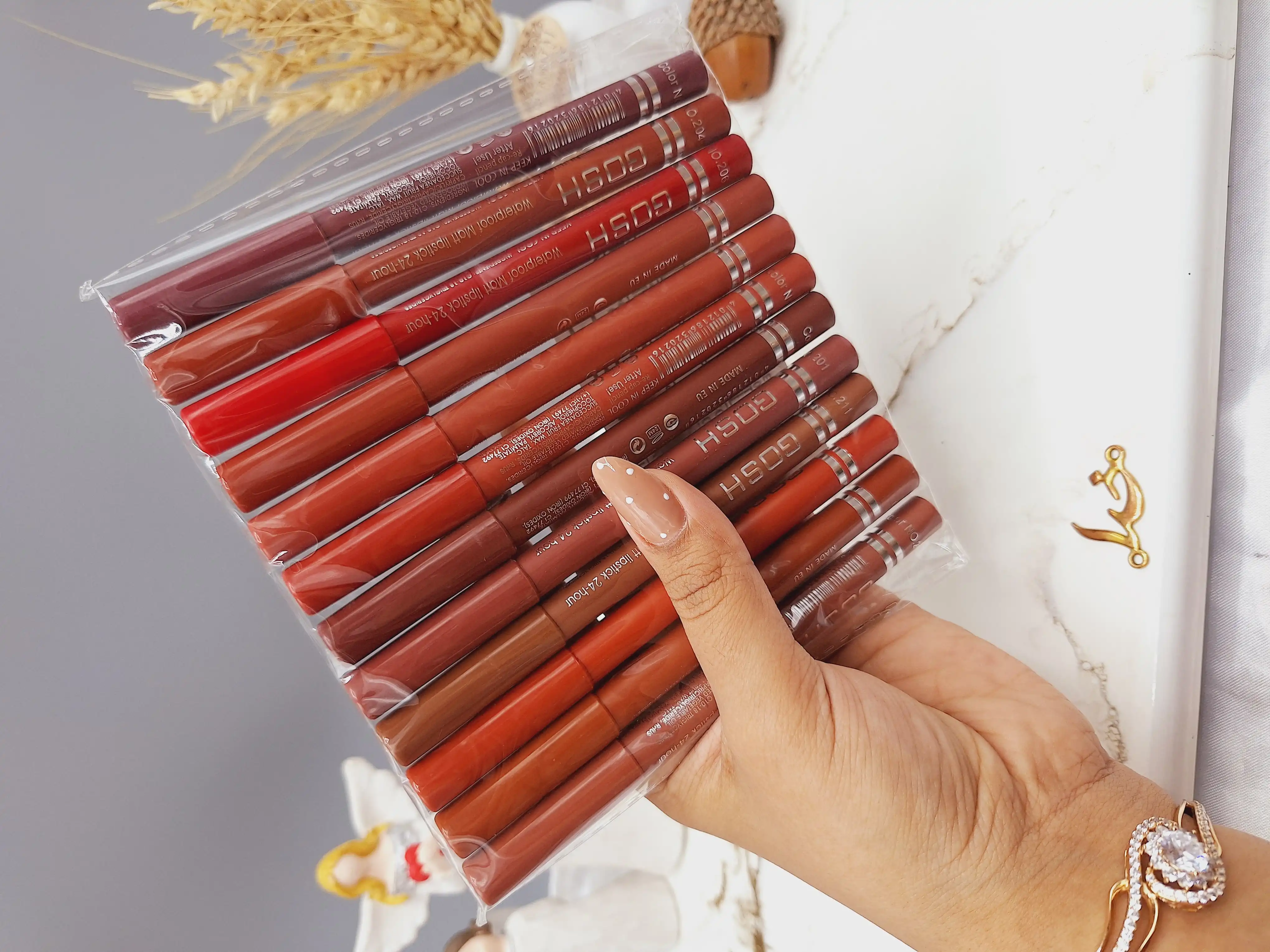 رژ مدادی بدون تراش اصلی برند گاش GOSH کد 33658