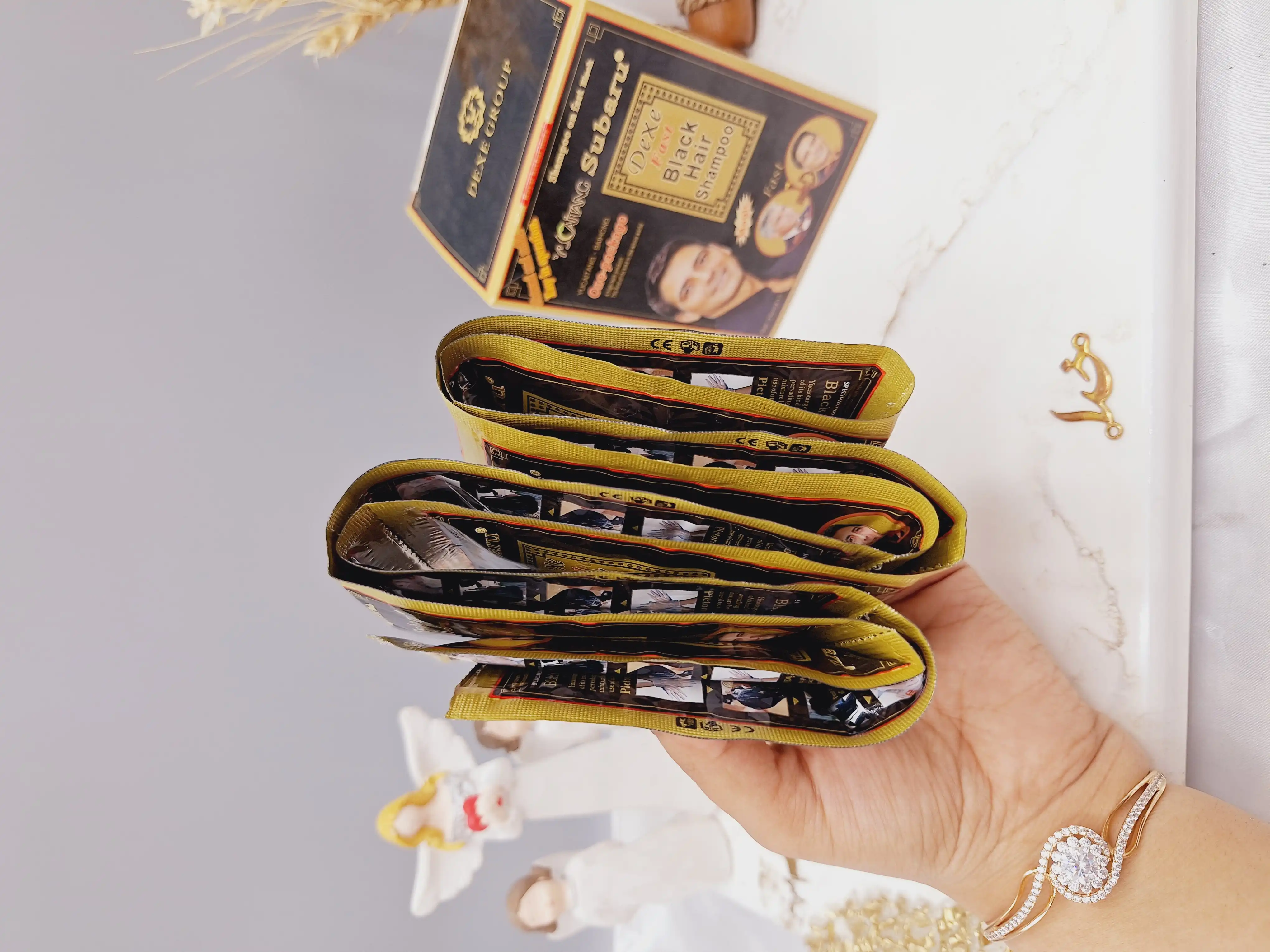 شامپو رنگ مشکی سوبارو SUBARU Dexe کد 6236