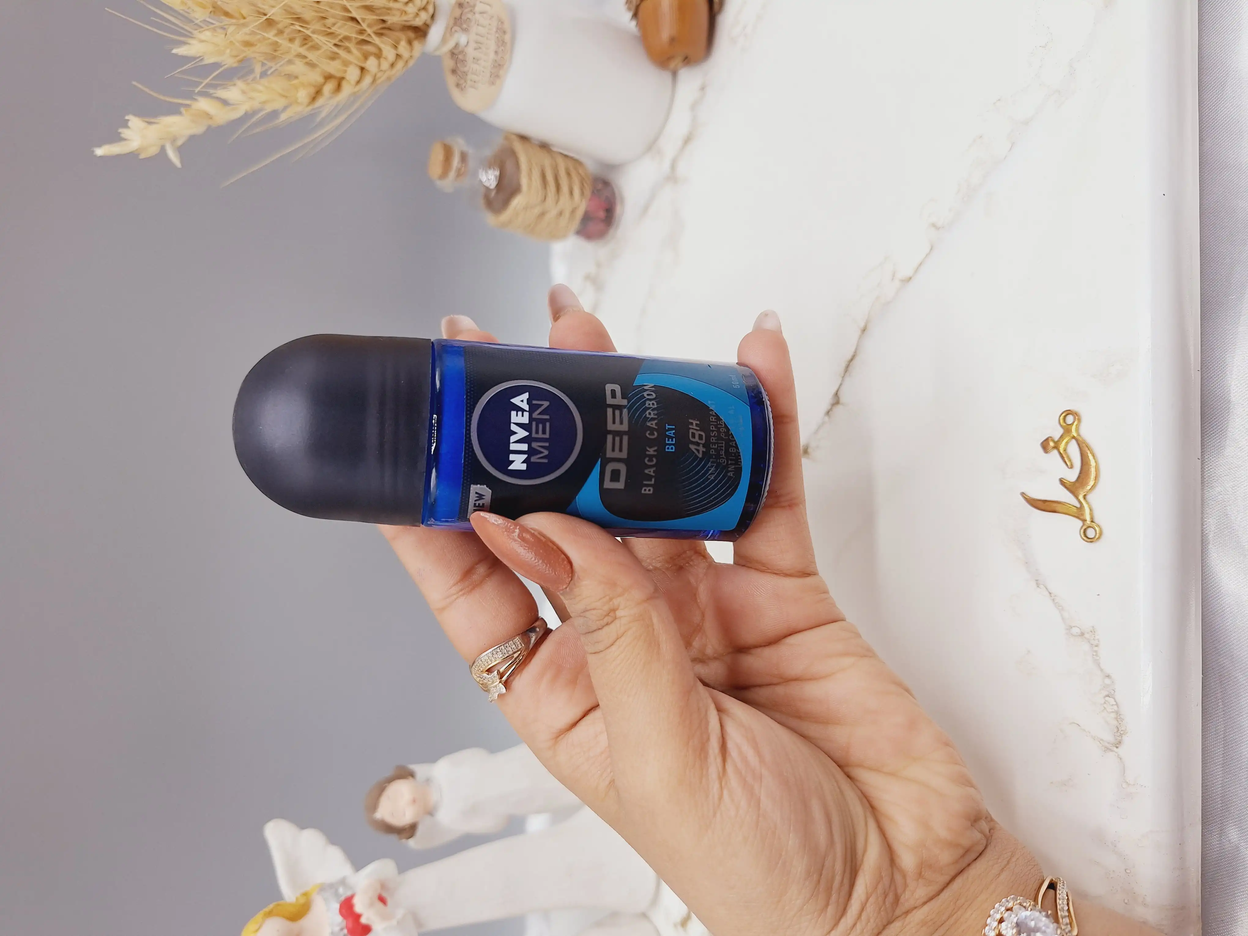 مام رولی مردانه ضدتعریق 48 ساعته برند نیوا اصلی NIVEA DEEP کد 0260