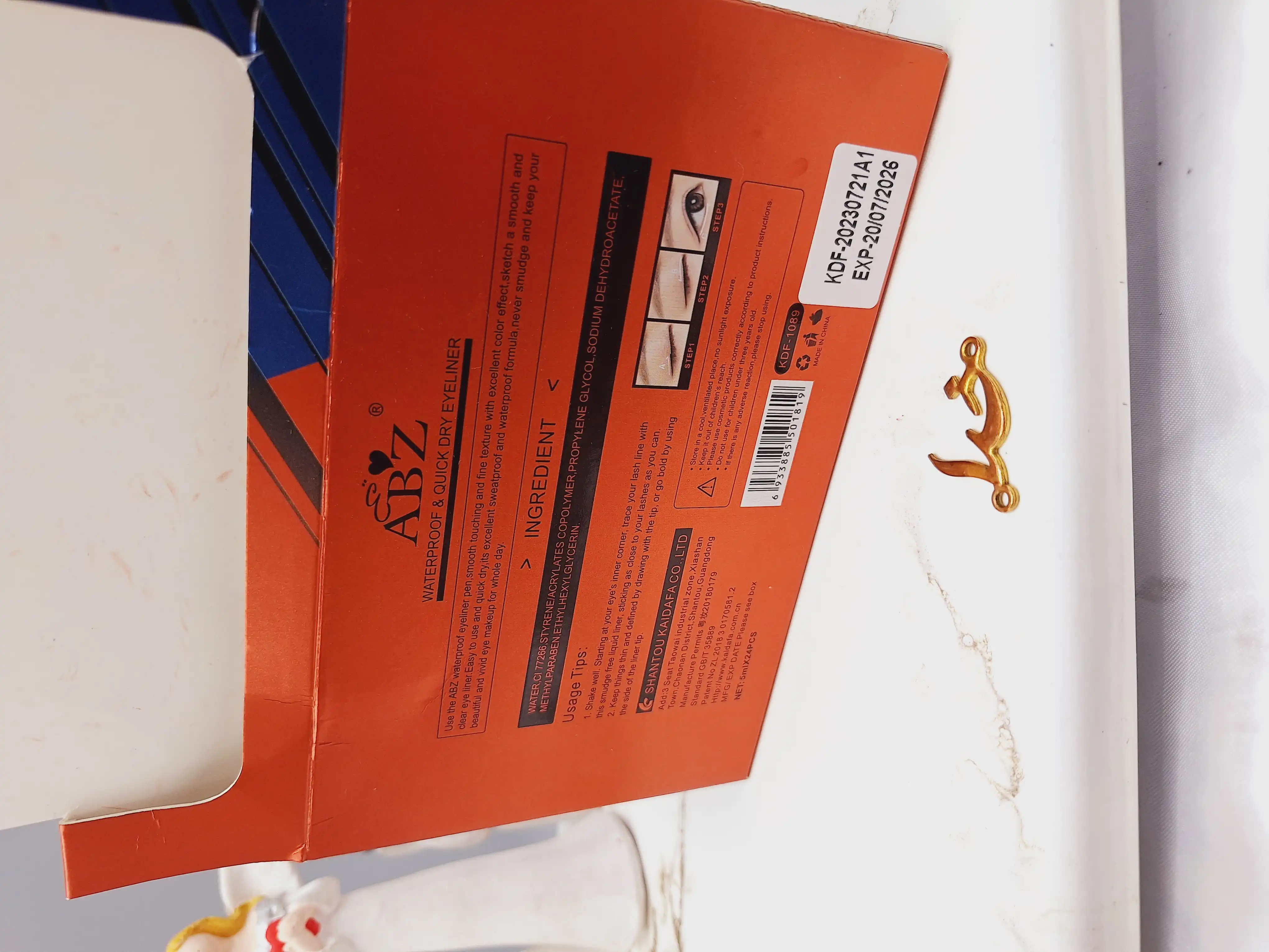 خط چشم مویی برند ABZ کد KDF_1089