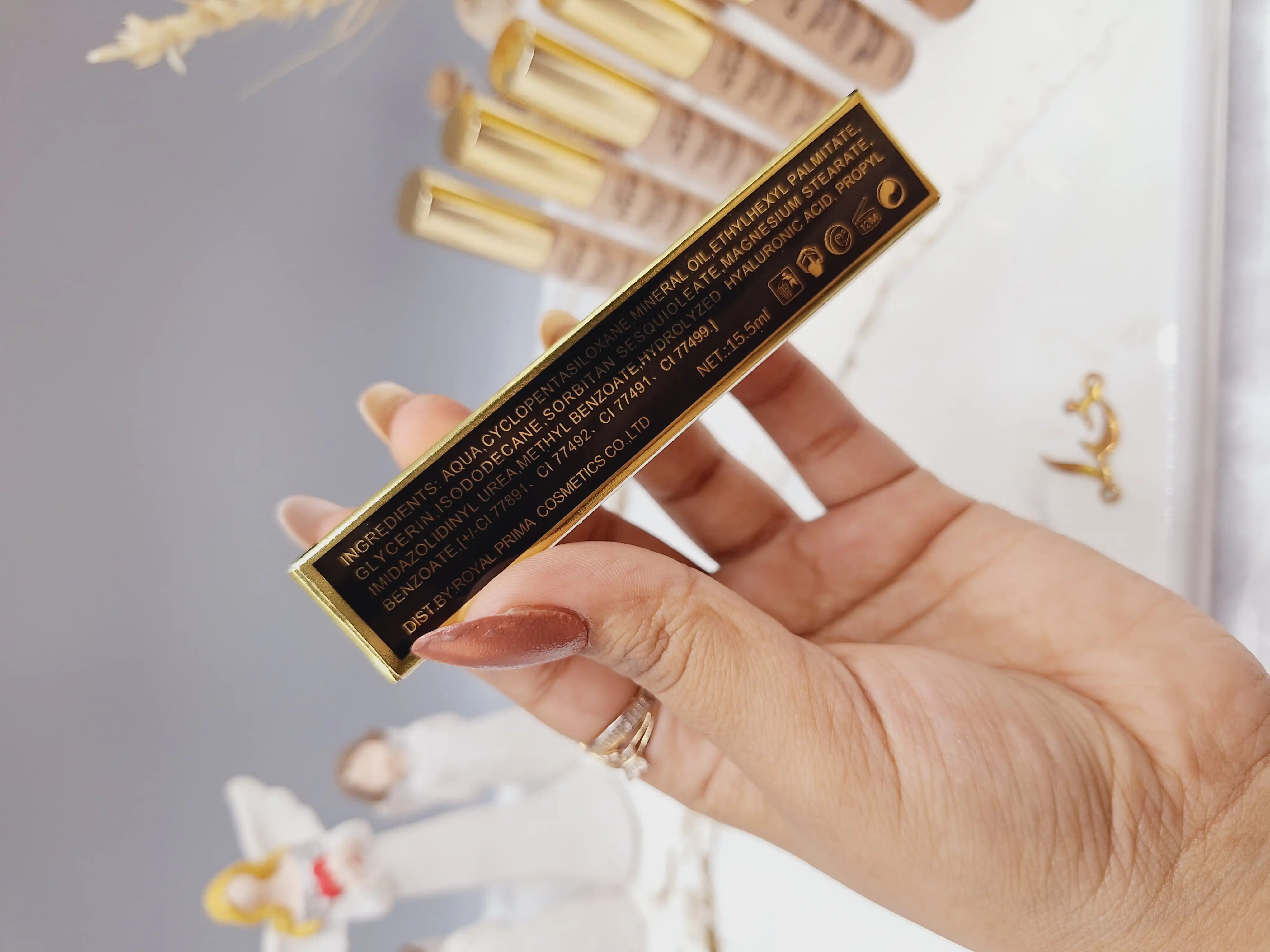 کانسیلر مایع  دارای بی بی و سی سی کرم برند رویال پریما ROYAL Prima کد RP2211_02