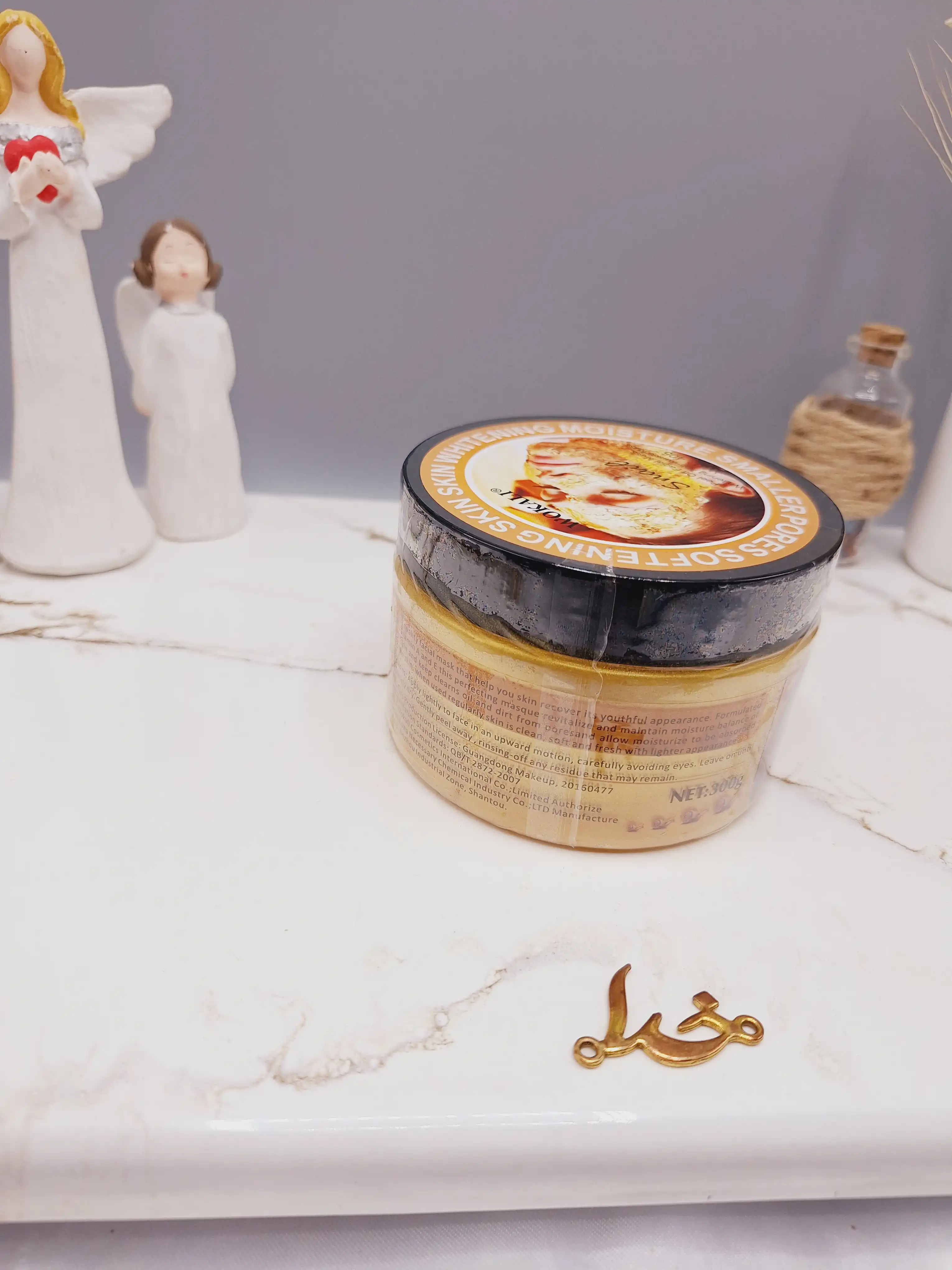 ماسک کاسه ای پیل آف با عصاره طلا و حلزون برند وکالی WOKALI کد 405