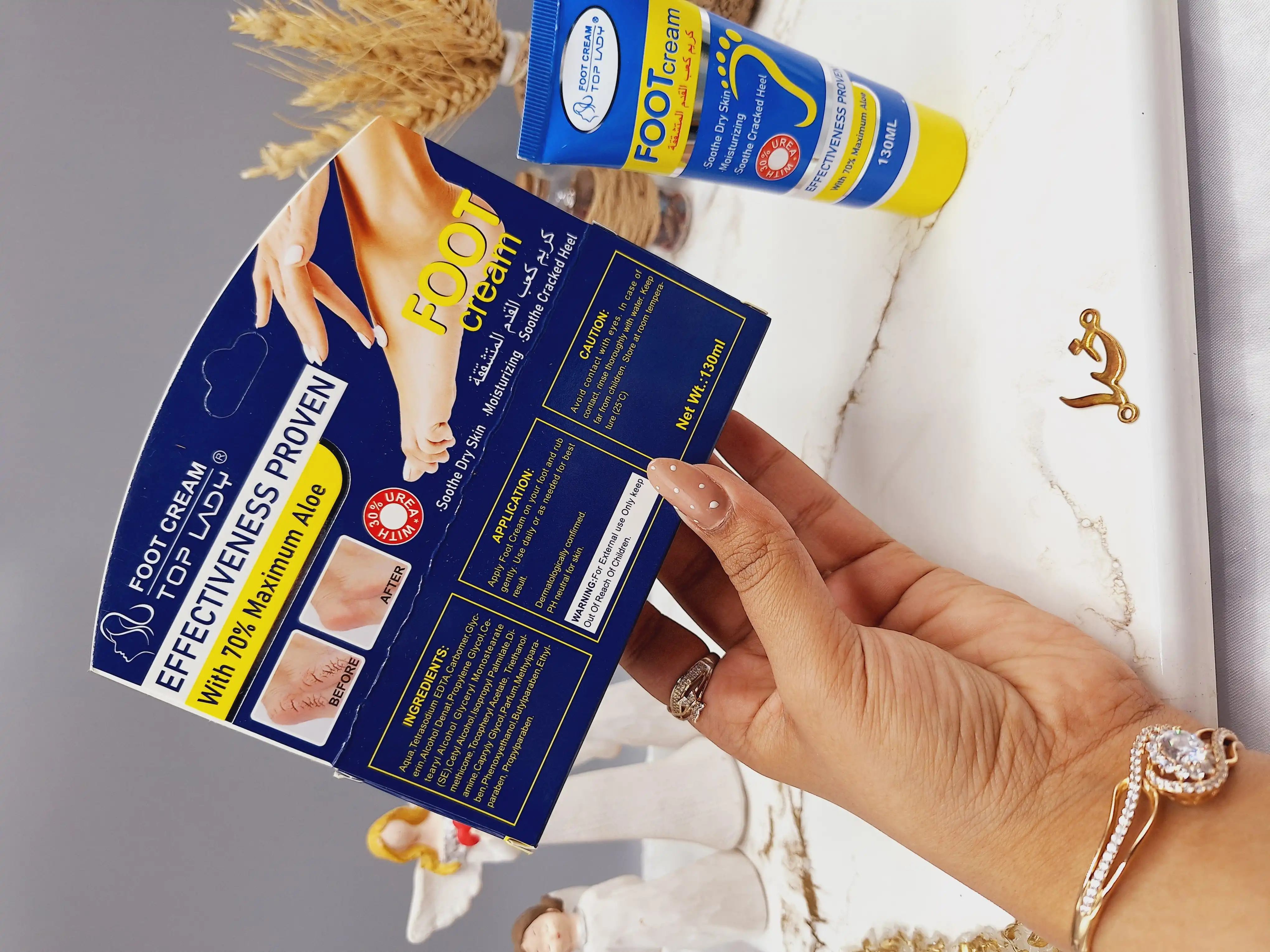 کرم ترک پا و لایه بردار برند تاپ لیدی TOP LADY کد T27004