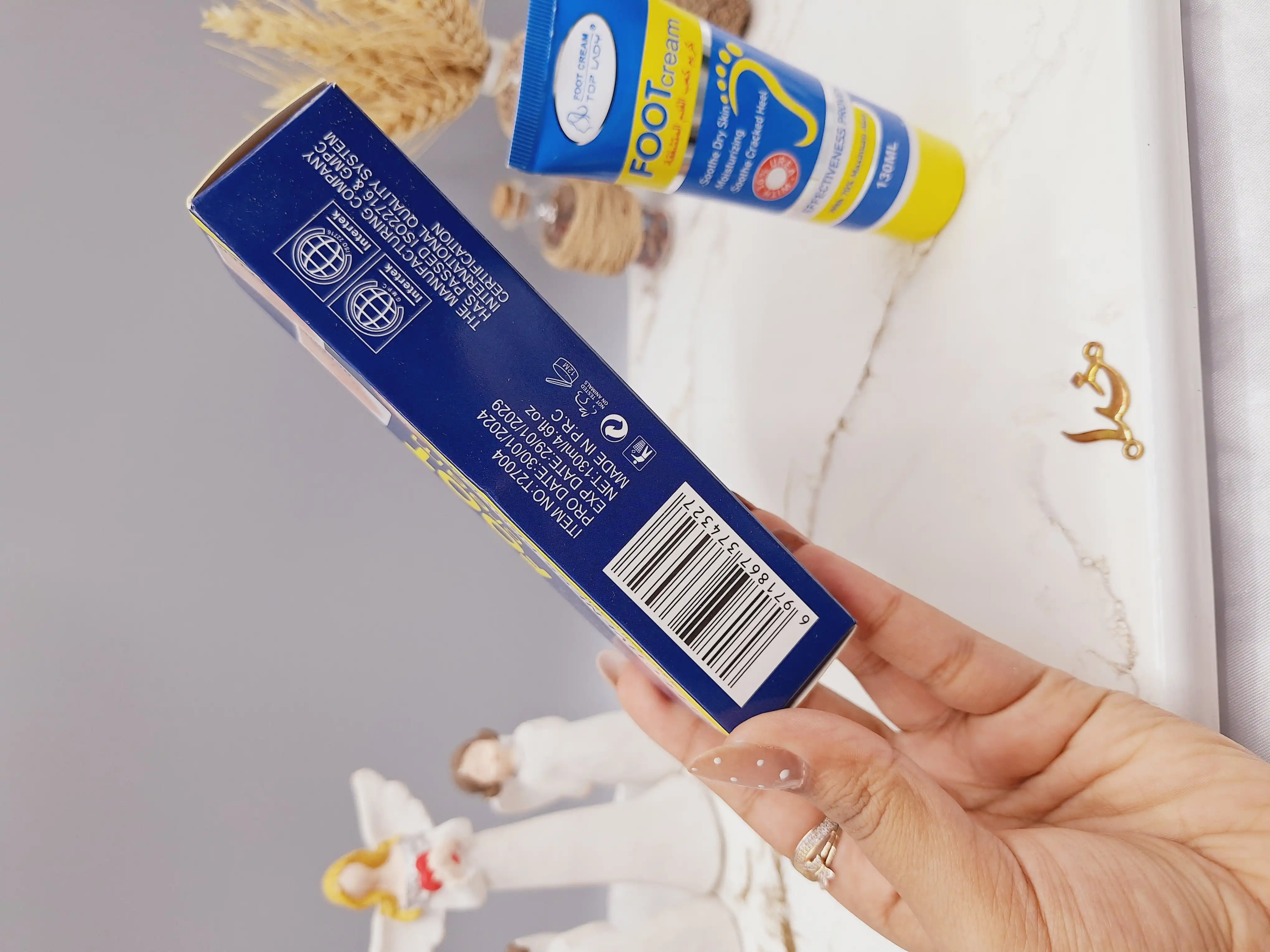 کرم ترک پا و لایه بردار برند تاپ لیدی TOP LADY کد T27004