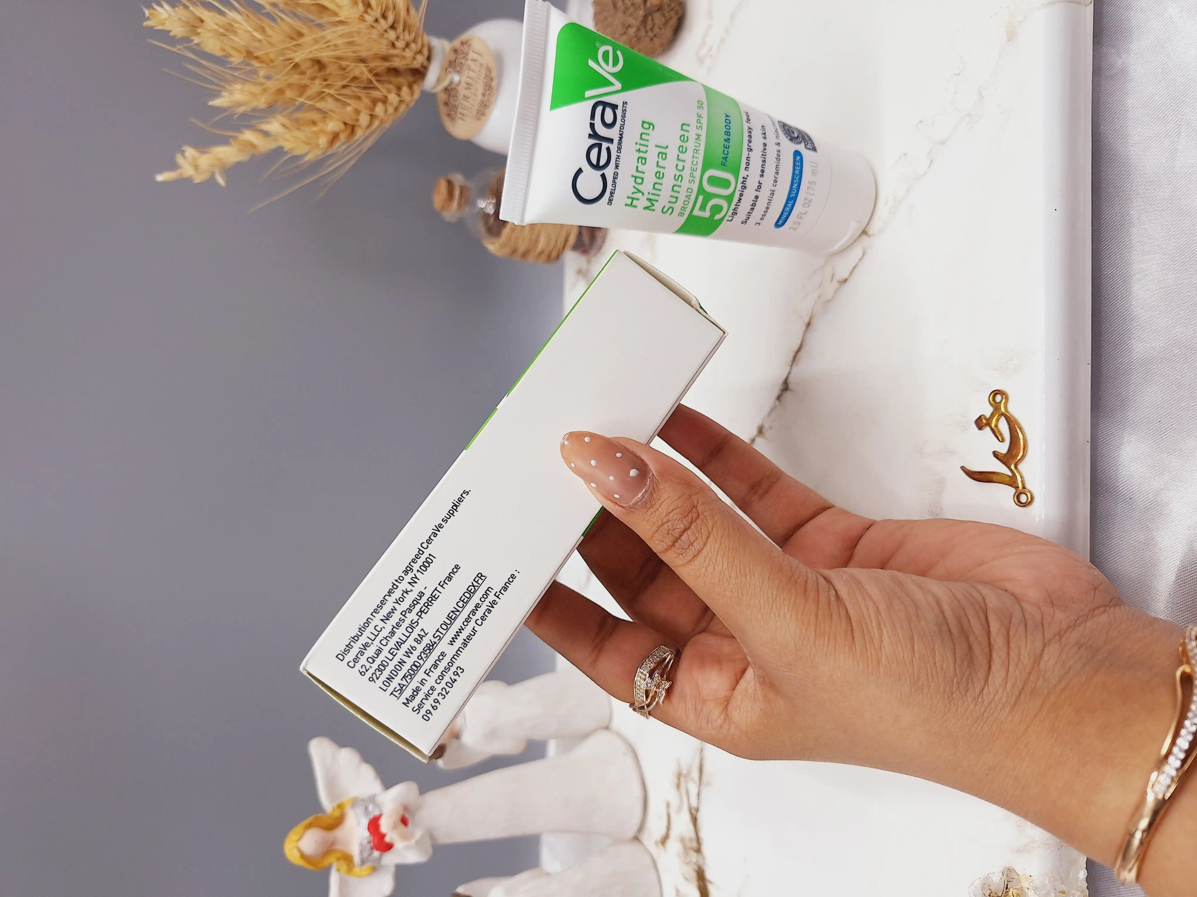 کرم ضد آفتاب مینرال برند سراوی Cerave مدل آبرسان (های کپی درجه ۱) کد 4156