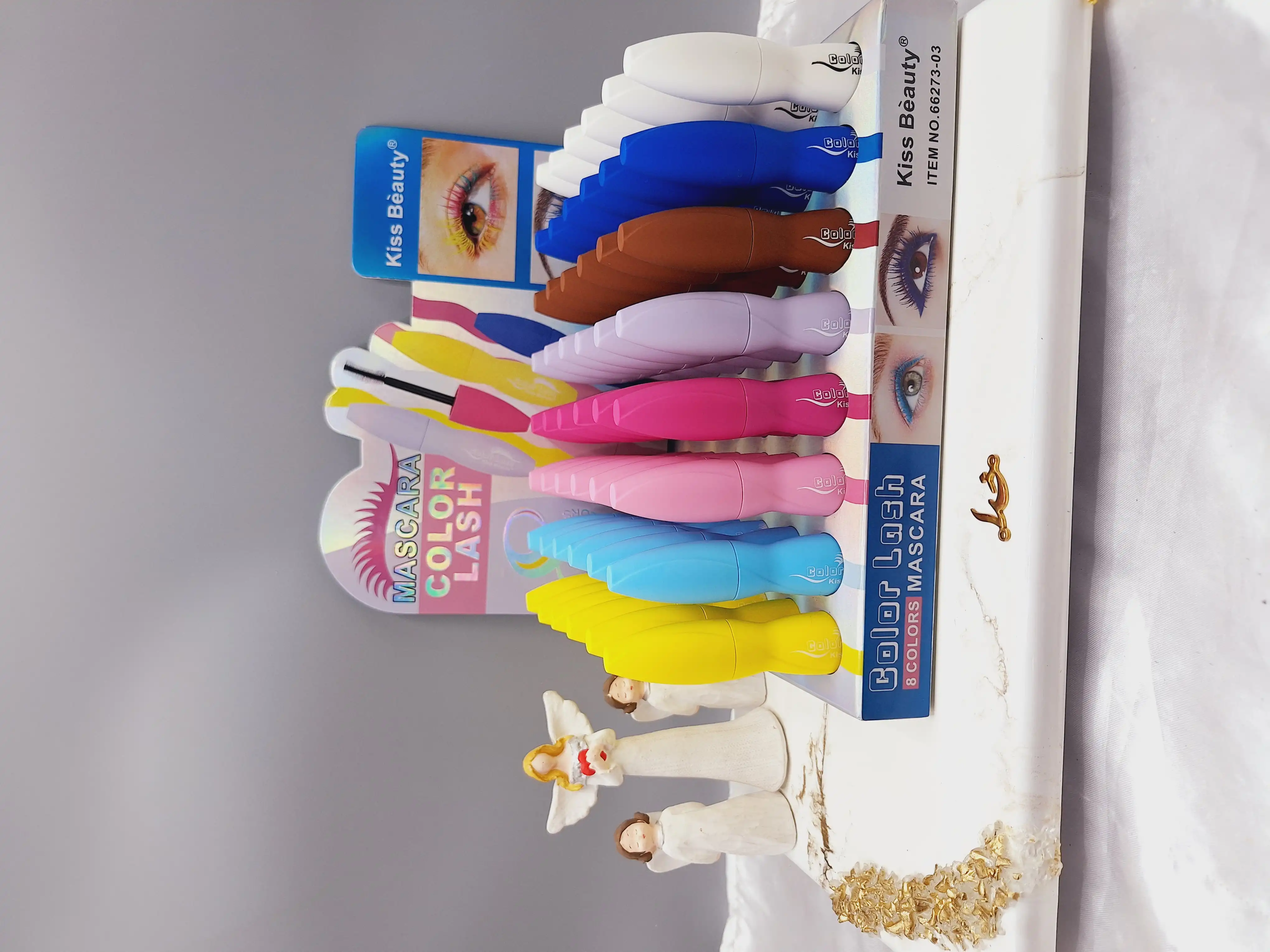 ریمل با کیفیت و مات رنگی برند کیس بیوتی Kiss Bauty کد 66273_03