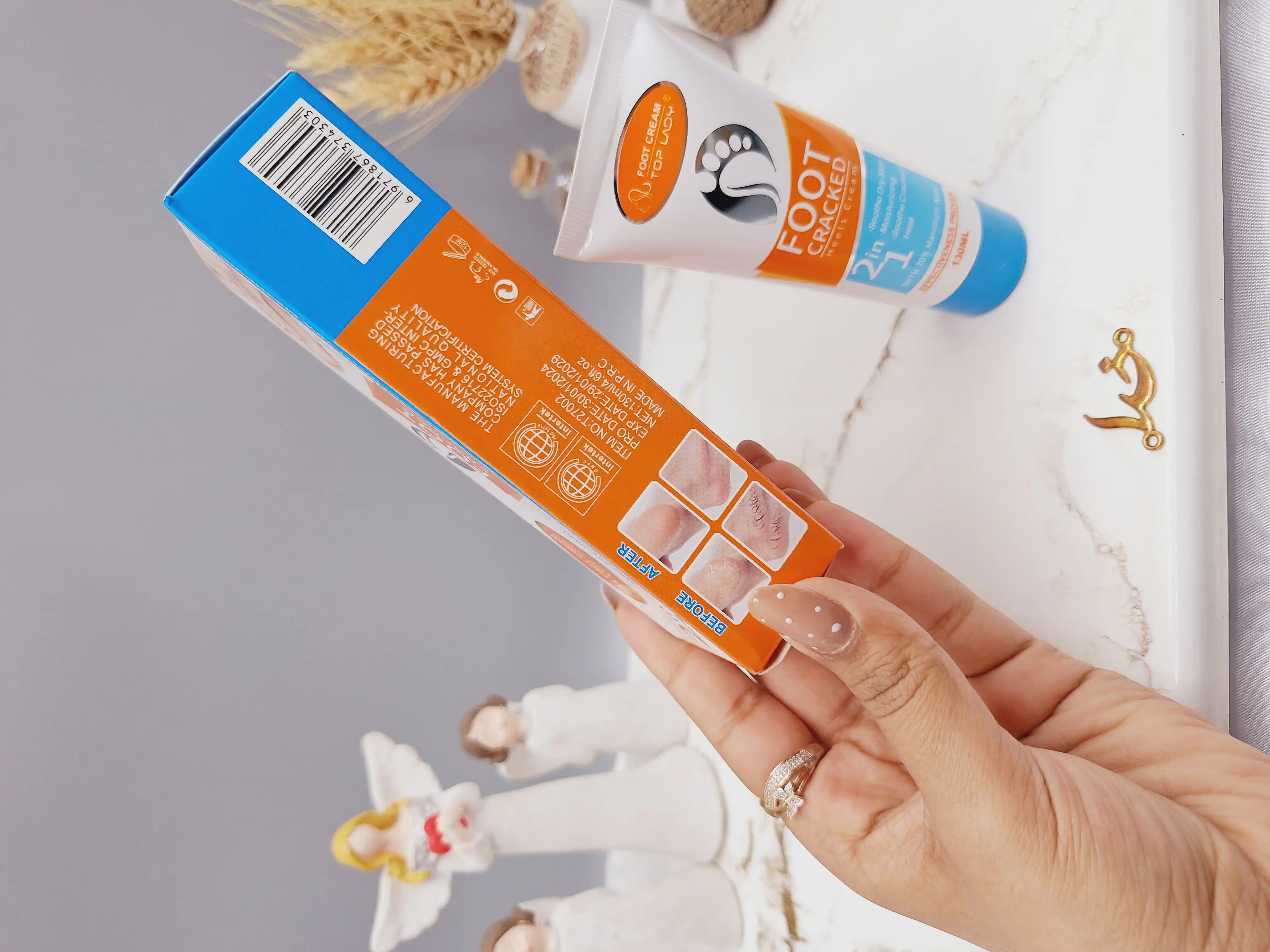 کرم رفع ترک پاشنه پا برند تاپ لیدی ‏TOP LADY‏ 4303