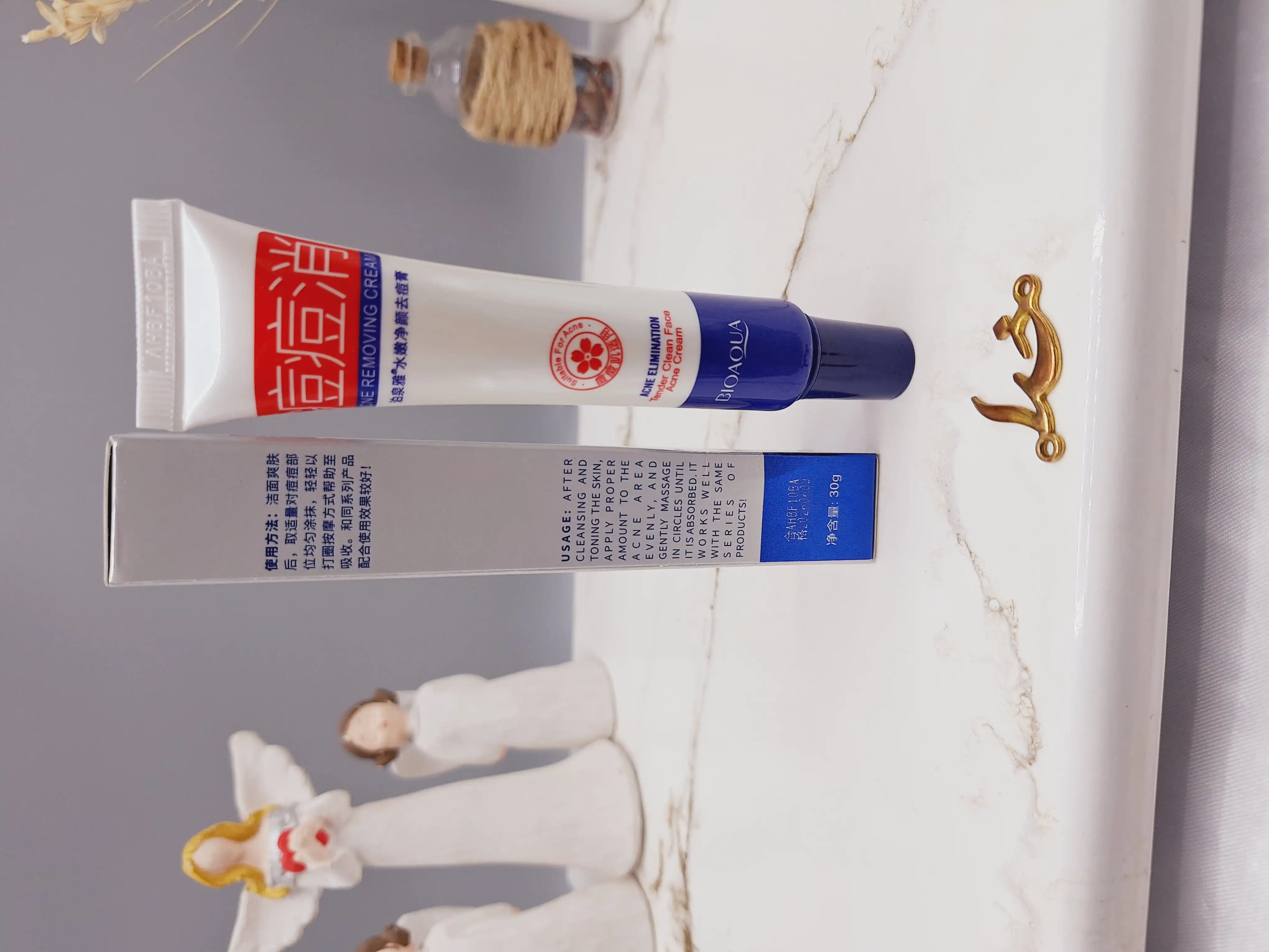 کرم ضد جوش و آکنه اورژانسی مدل جدید بیوآکوا BIOAQUA کد BQY60562