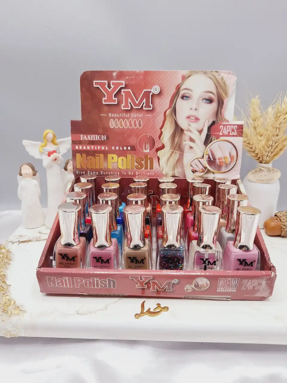 لاک ناخن پرطرفدار نایلی پولیش YM کد 28601