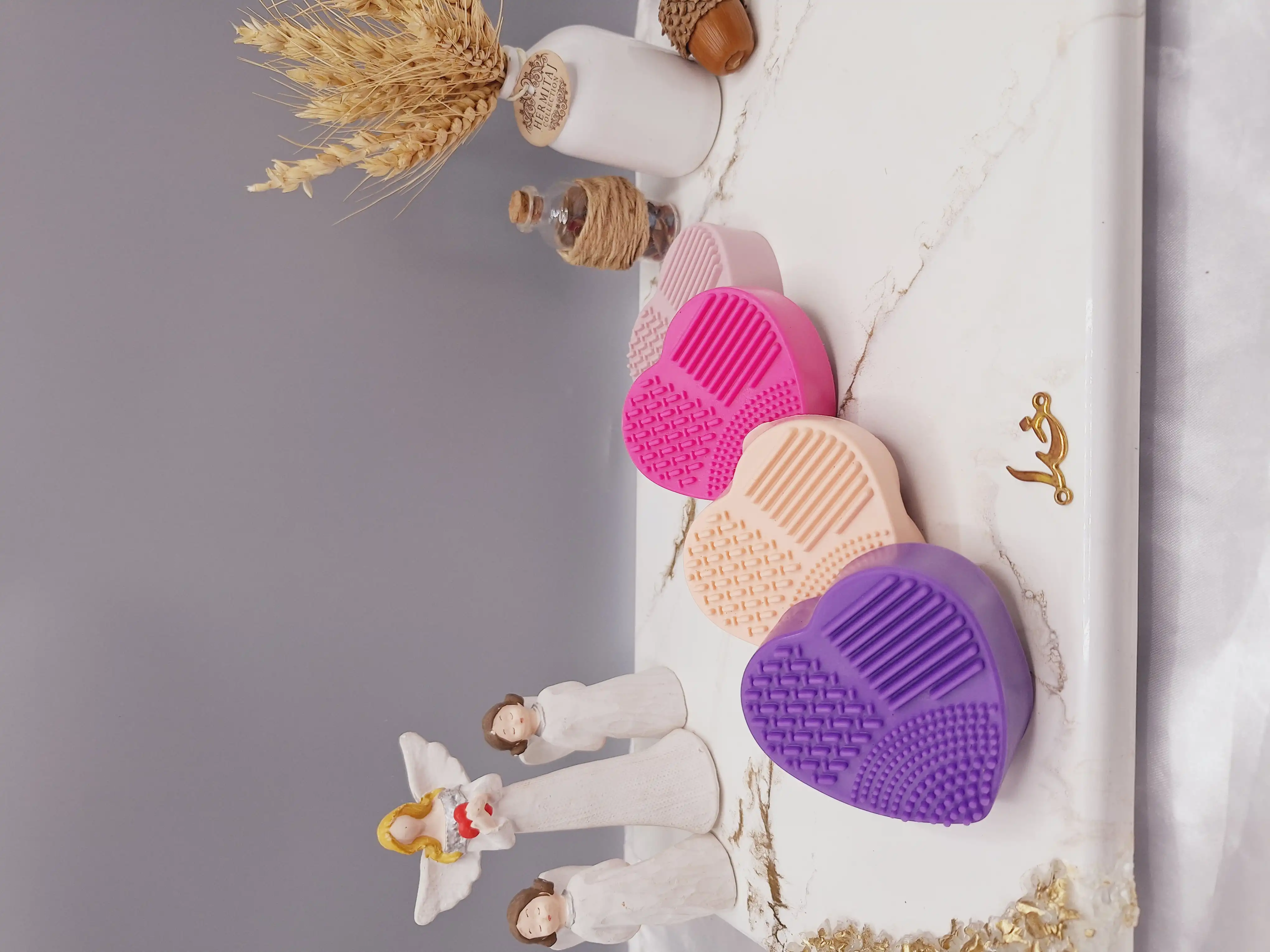 براش شور سلیکونی طرح قلب