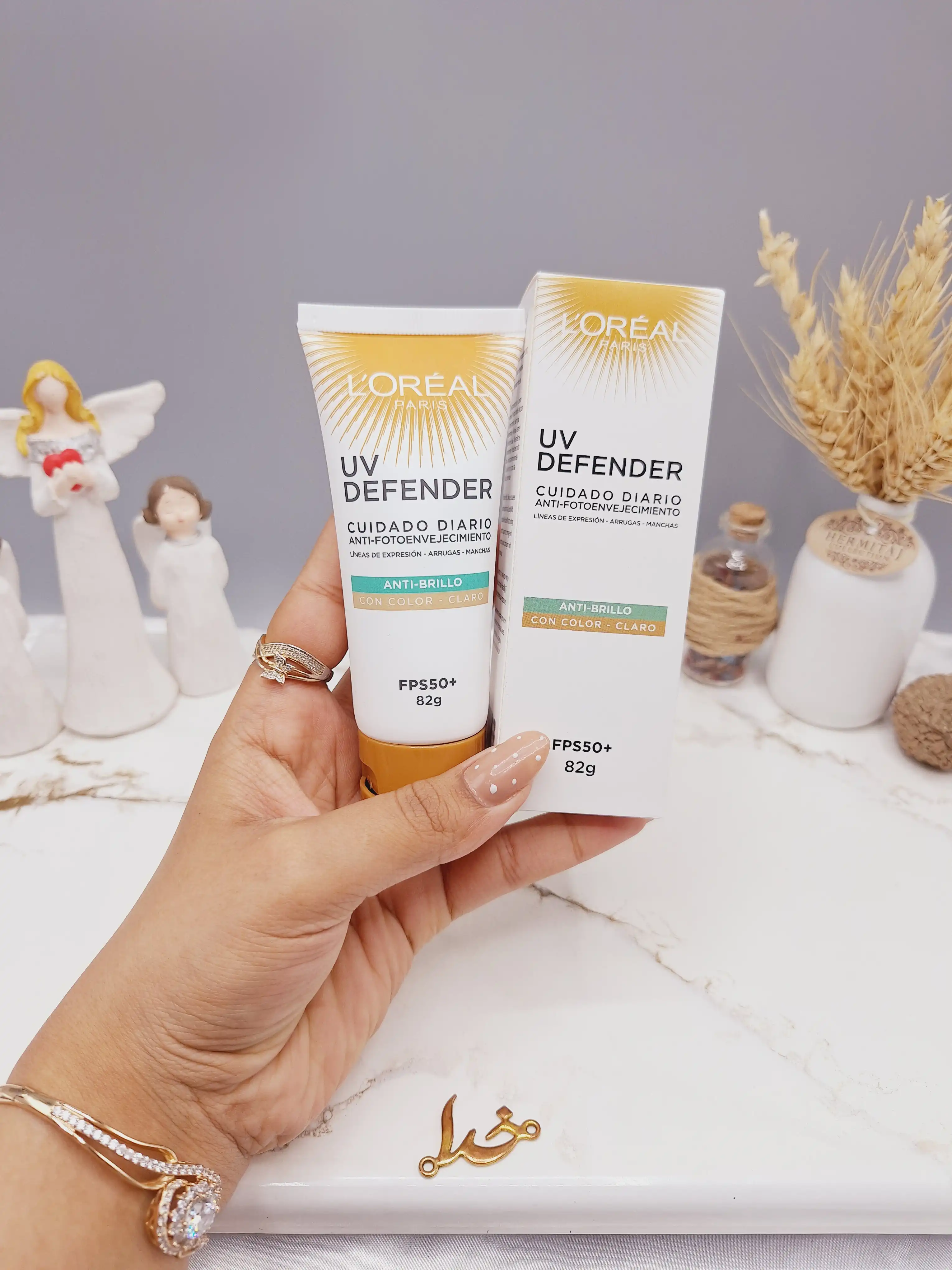 ضد آفتاب روزانه spf 50 برند لورال LOREAL (های کپی درجه ۱) اماراتی کد 8452