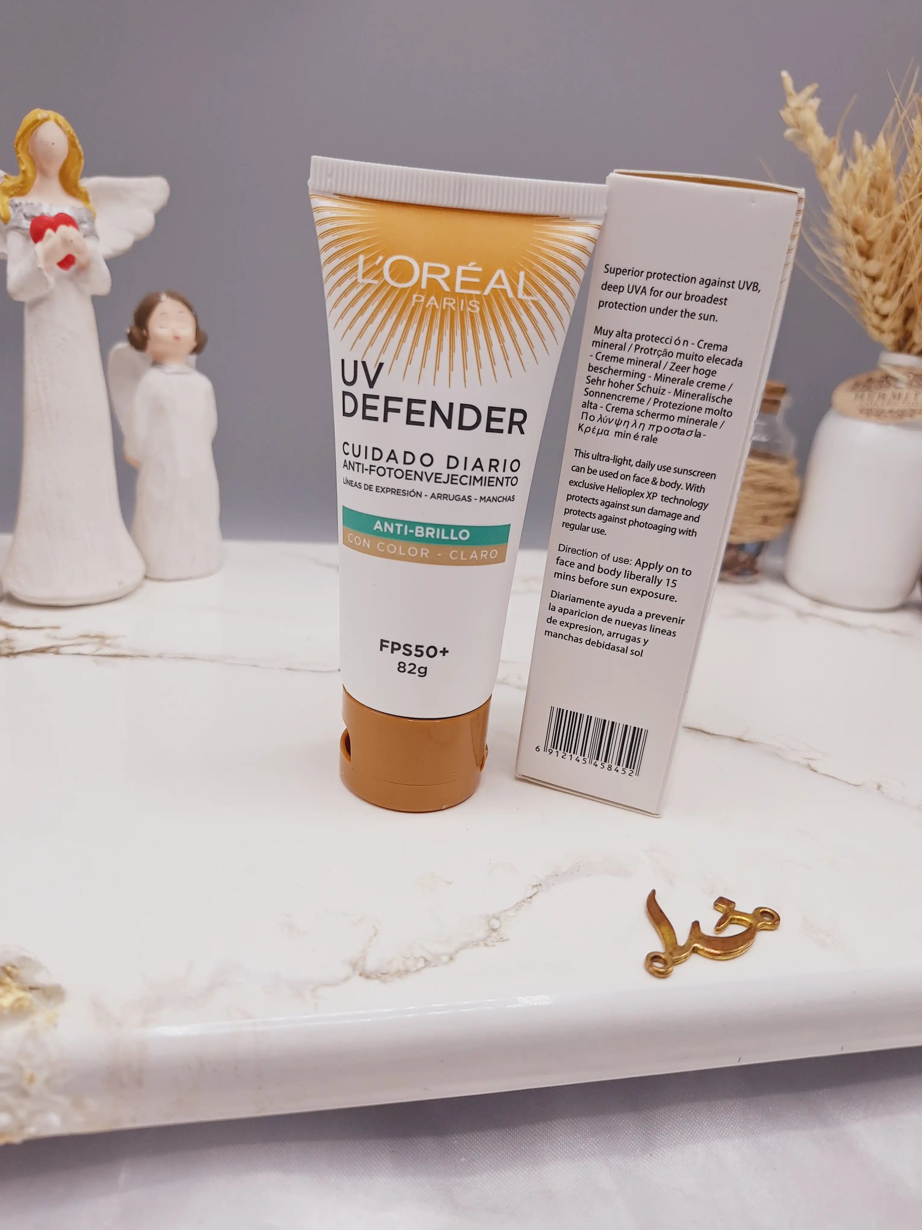 ضد آفتاب روزانه spf 50 برند لورال LOREAL (های کپی درجه ۱) اماراتی کد 8452