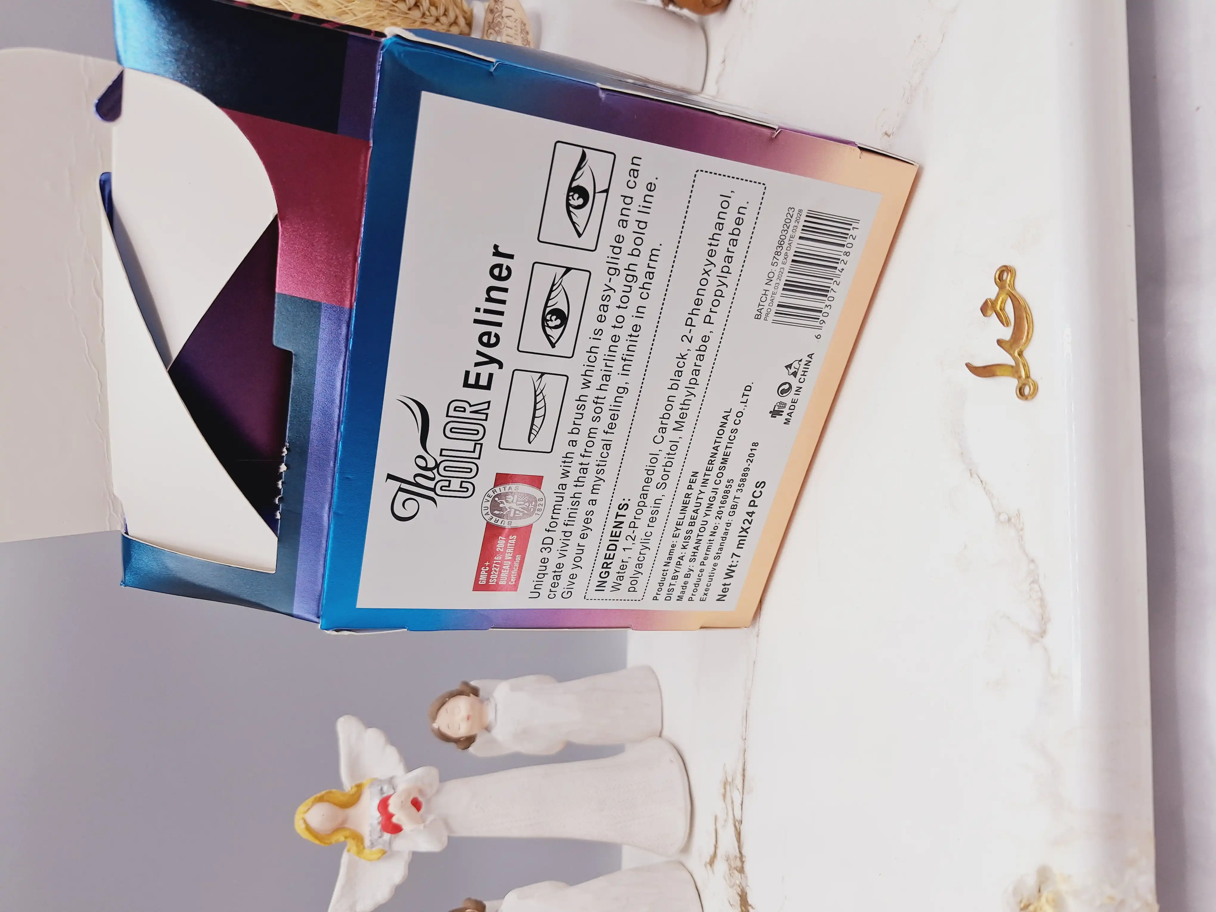 خط چشم رنگی ماژیکی برند کیس بیوتی Kiss Beauty اماراتی کد 57836_03‌A