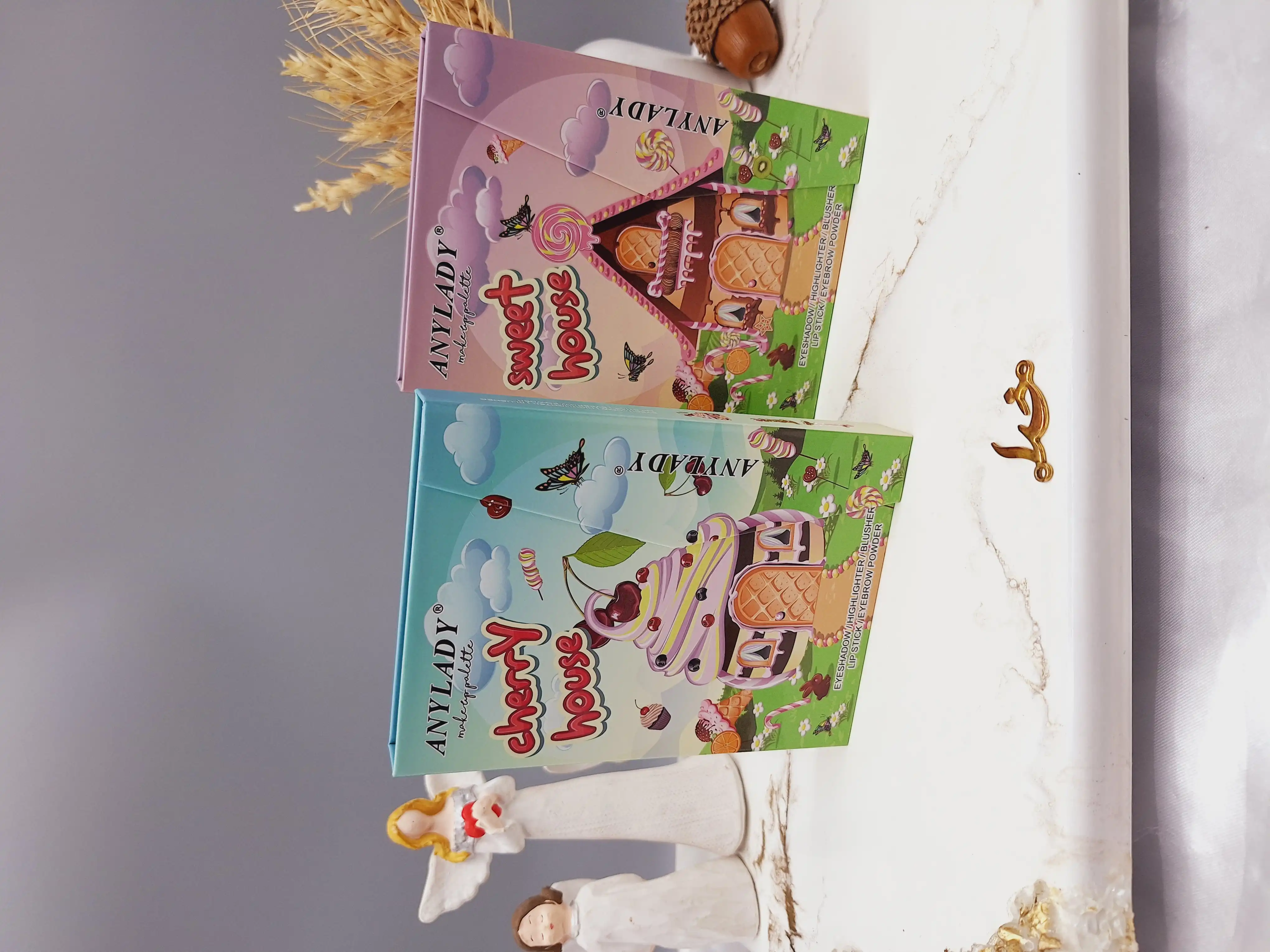 پالت سایه آنالیدی طرح کلبه شکلاتی ANYLADY کد 8603O