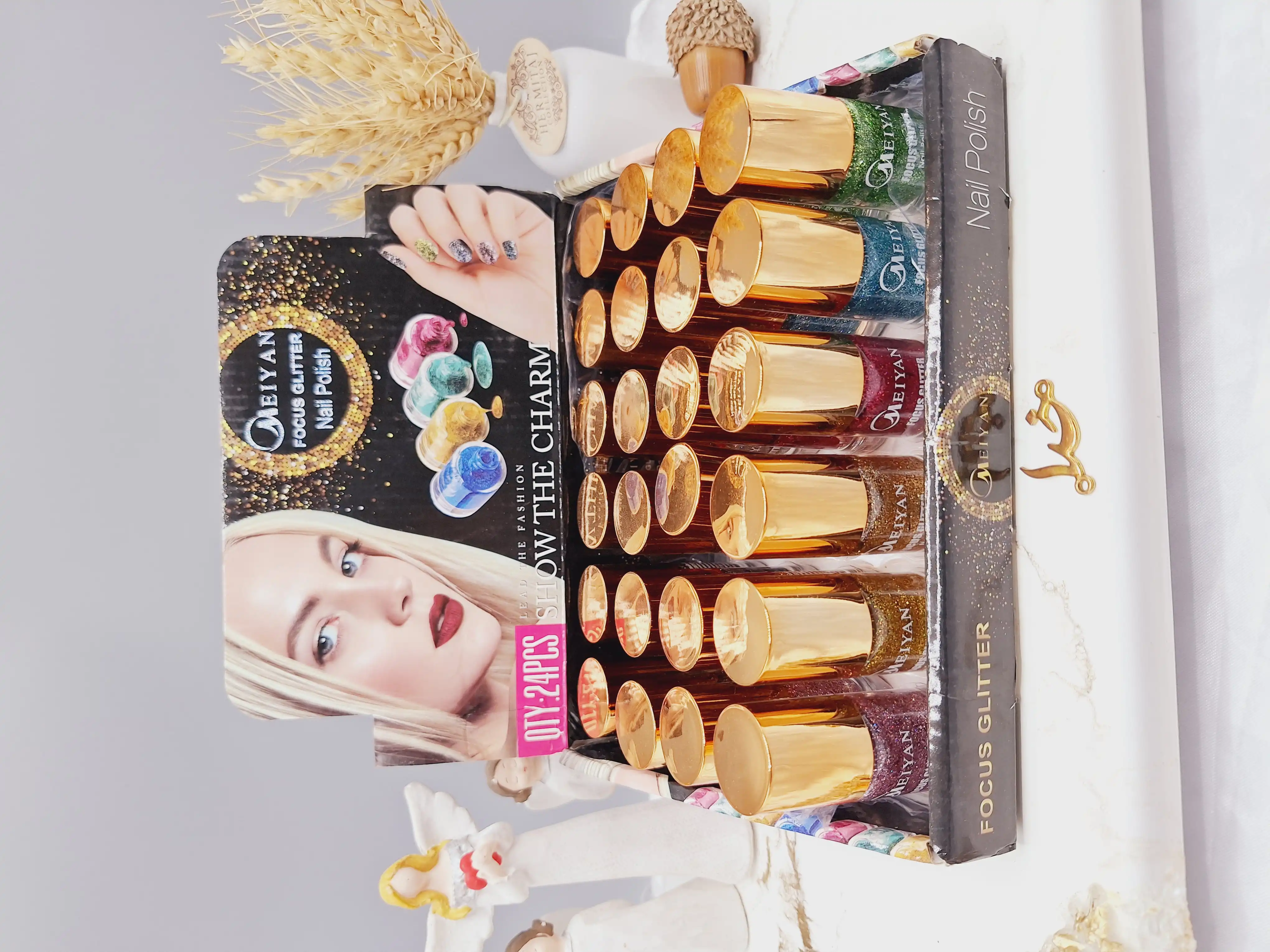 لاک ناخن شاین دار برند نایلی پولیش Nail polish کد M011