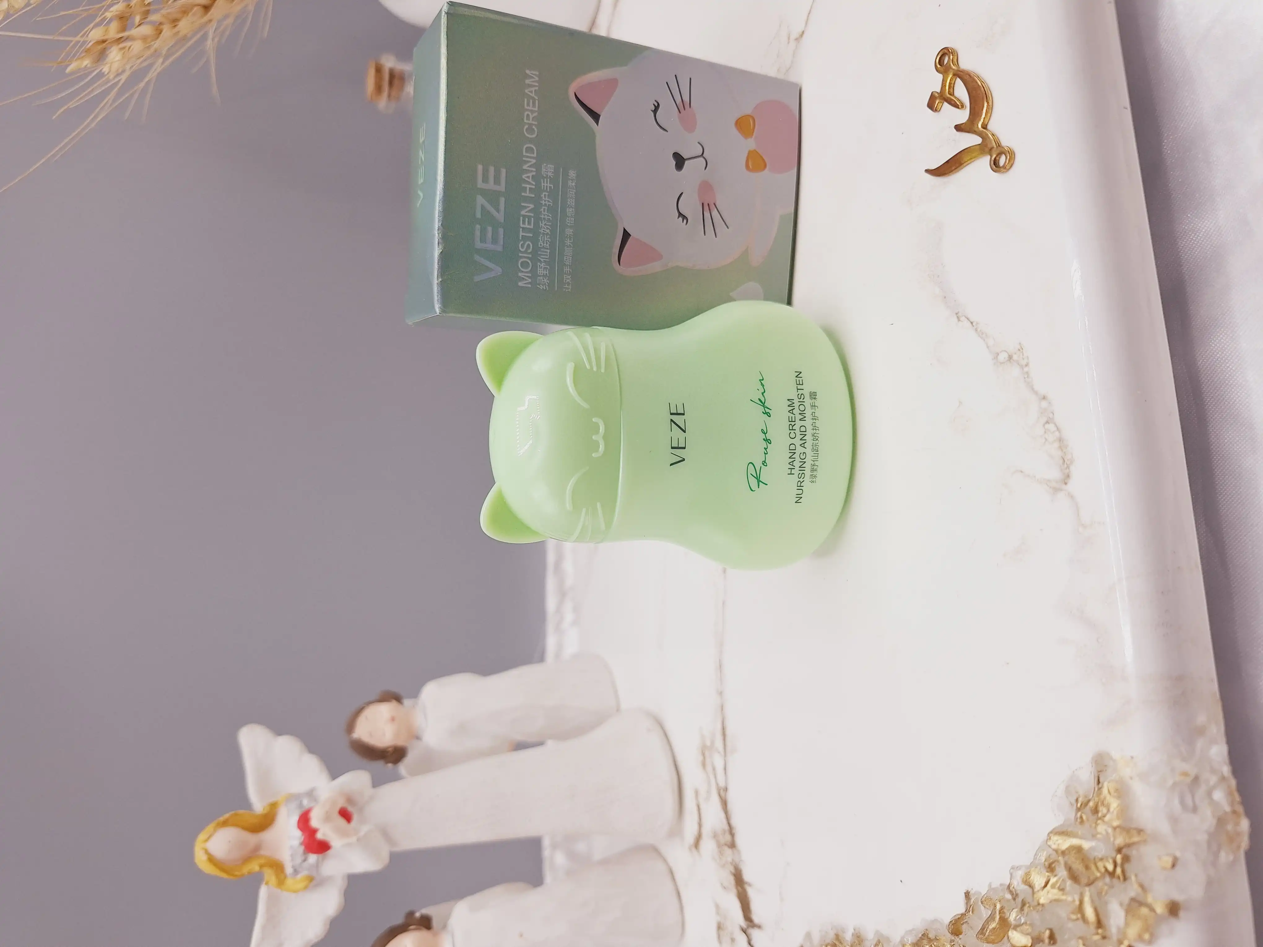 کرم و آبرسان دست طرح گربه برند VEZE کد FZ78341