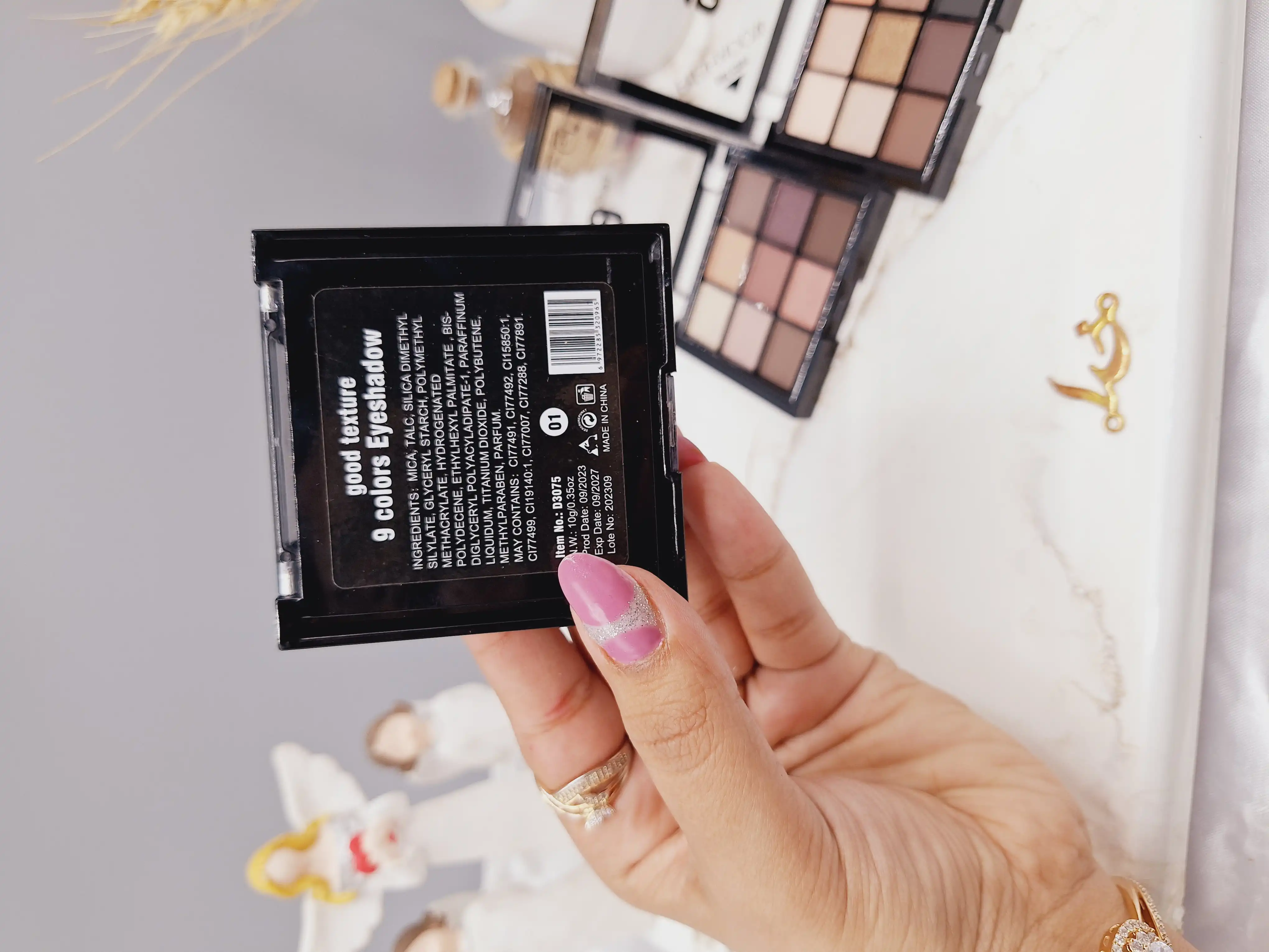 پالت سایه چشم 9رنگ برند دو دو گرل DO Do Girl کد D3075