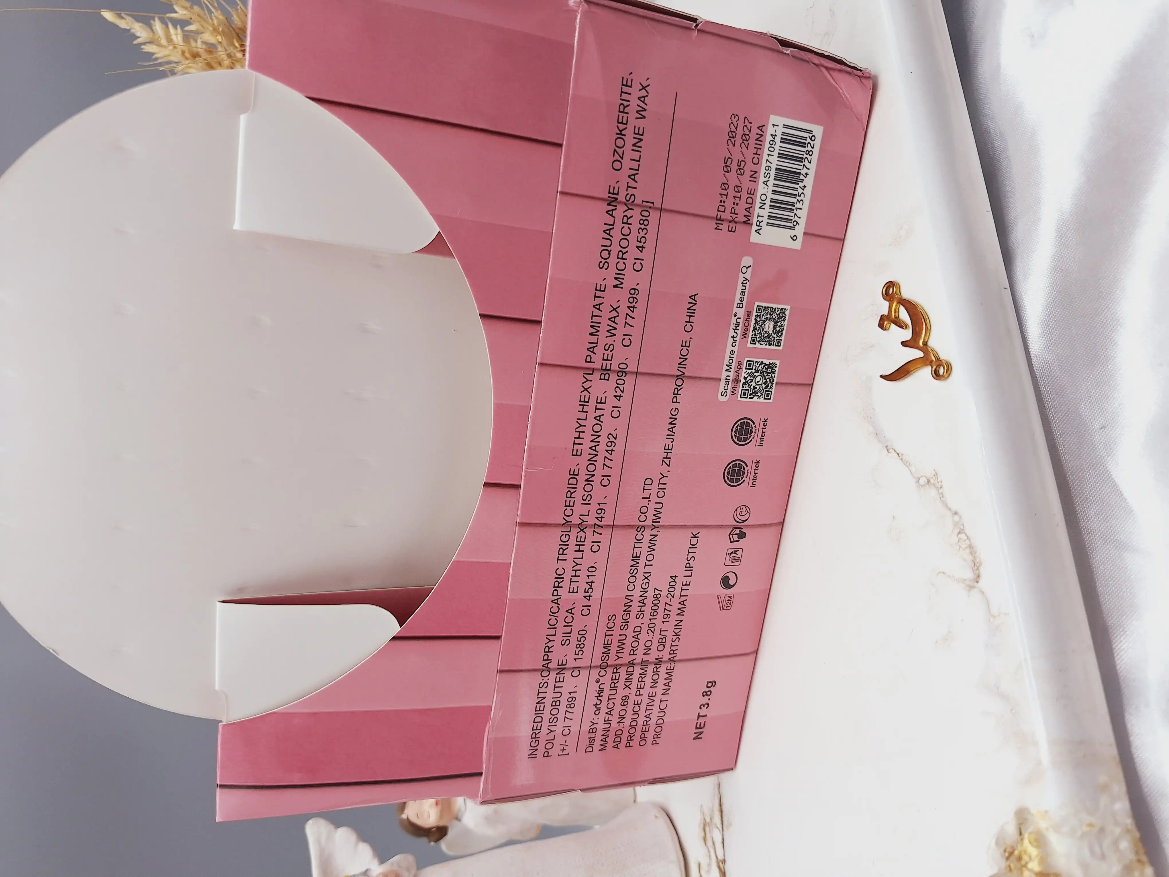 پک رژ جامد 6 تایی برند آرت اسکین artskin کد AS 971094_1