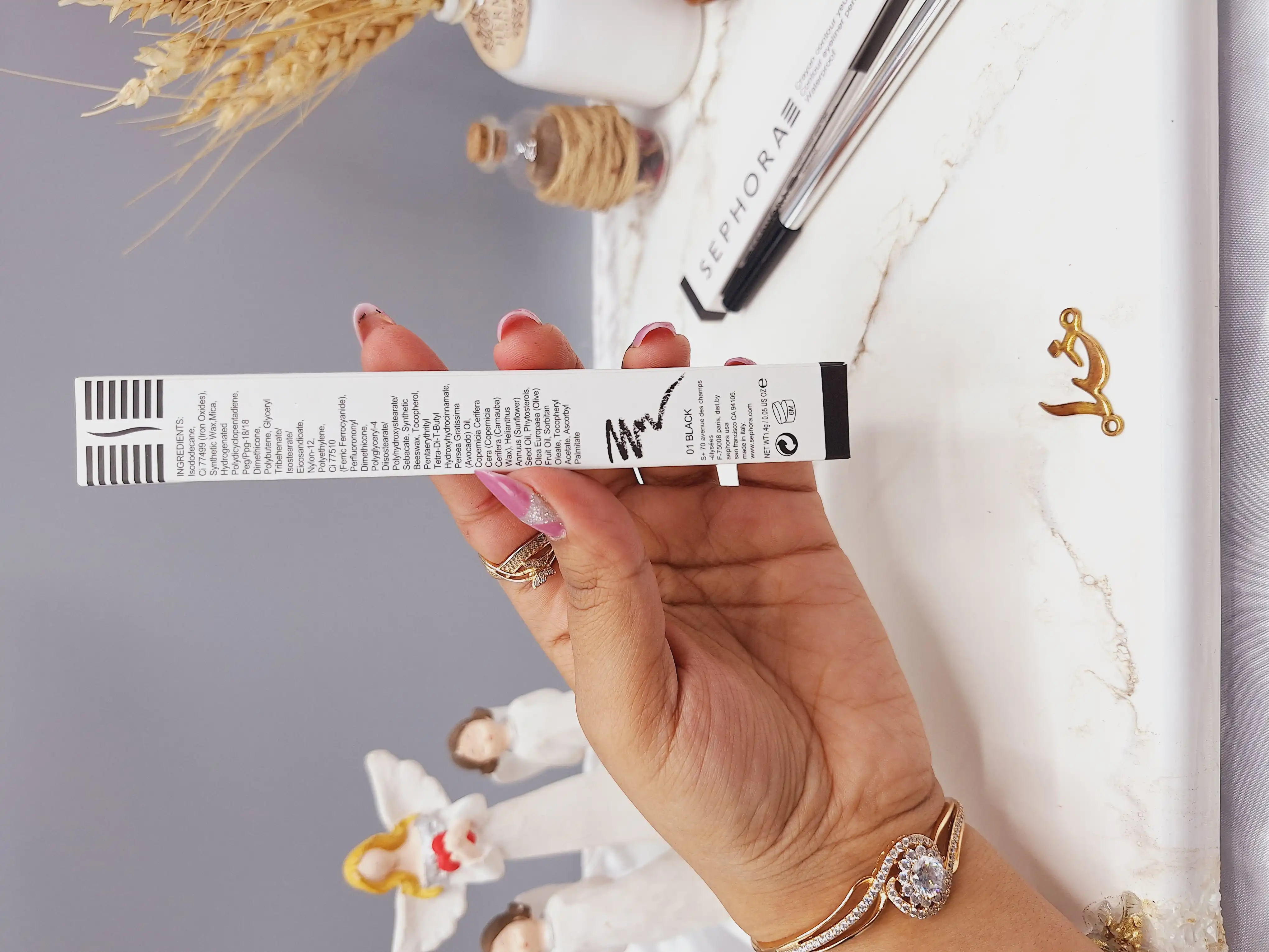 مداد چشم مشکی شمعی برند SEPHORA کد 1860