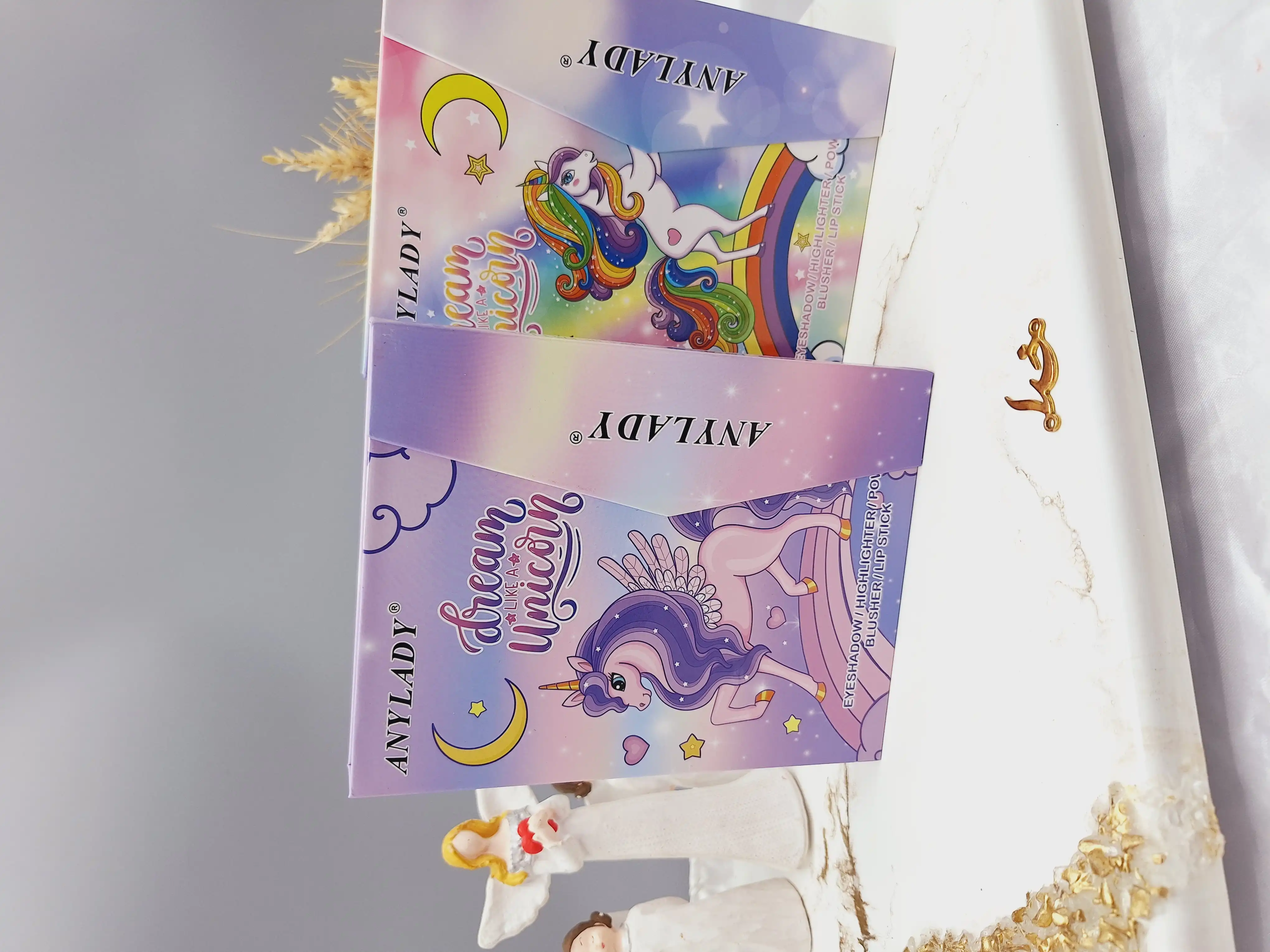 پالت سایه آنالیدی زیبا طرح اسب تک شاخ رویایی کد 8604C