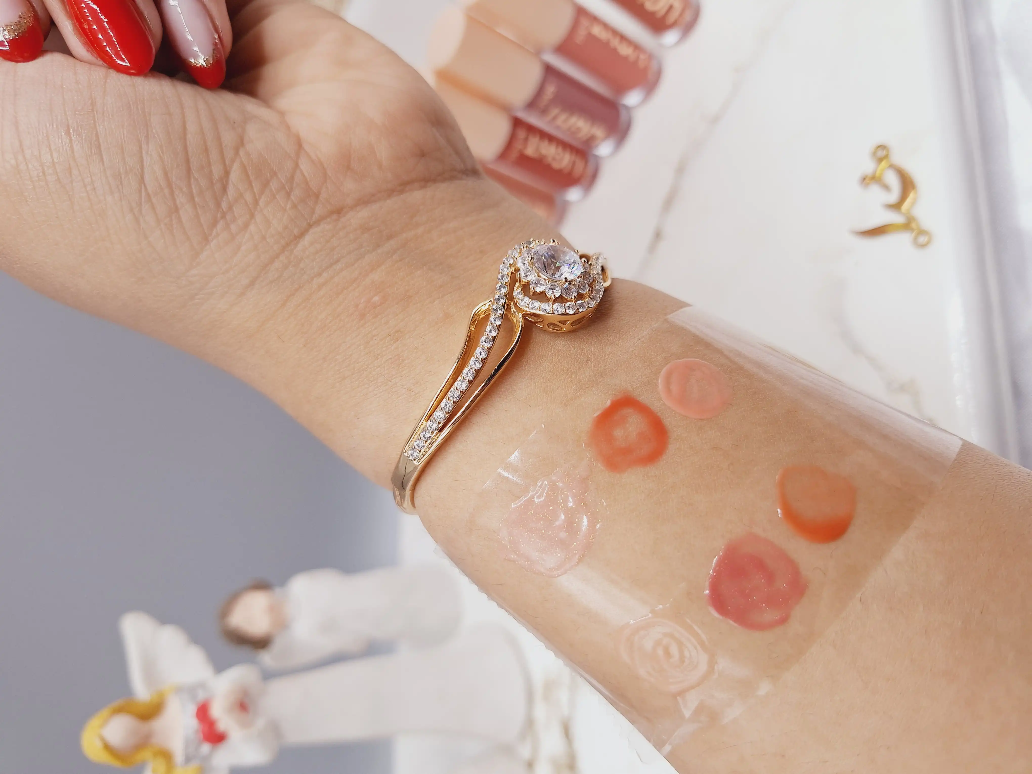 پک رژلب مایع 6 عددی پک B برند هندیان ‌HANDAIYAN کد H1015_6